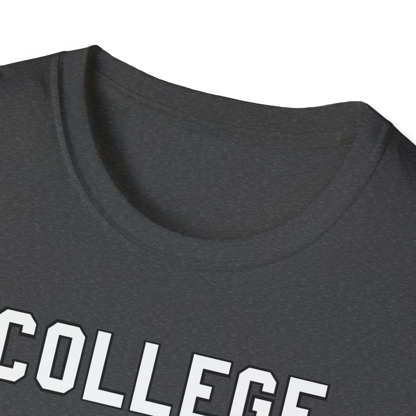 College Is A Scam NL Unisex Softstyle T-Shirt