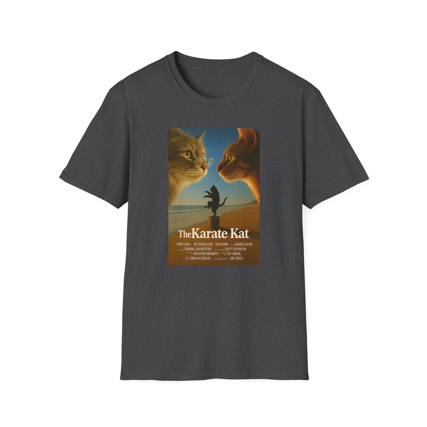 The Karate Kat Movie Unisex Softstyle T-Shirt