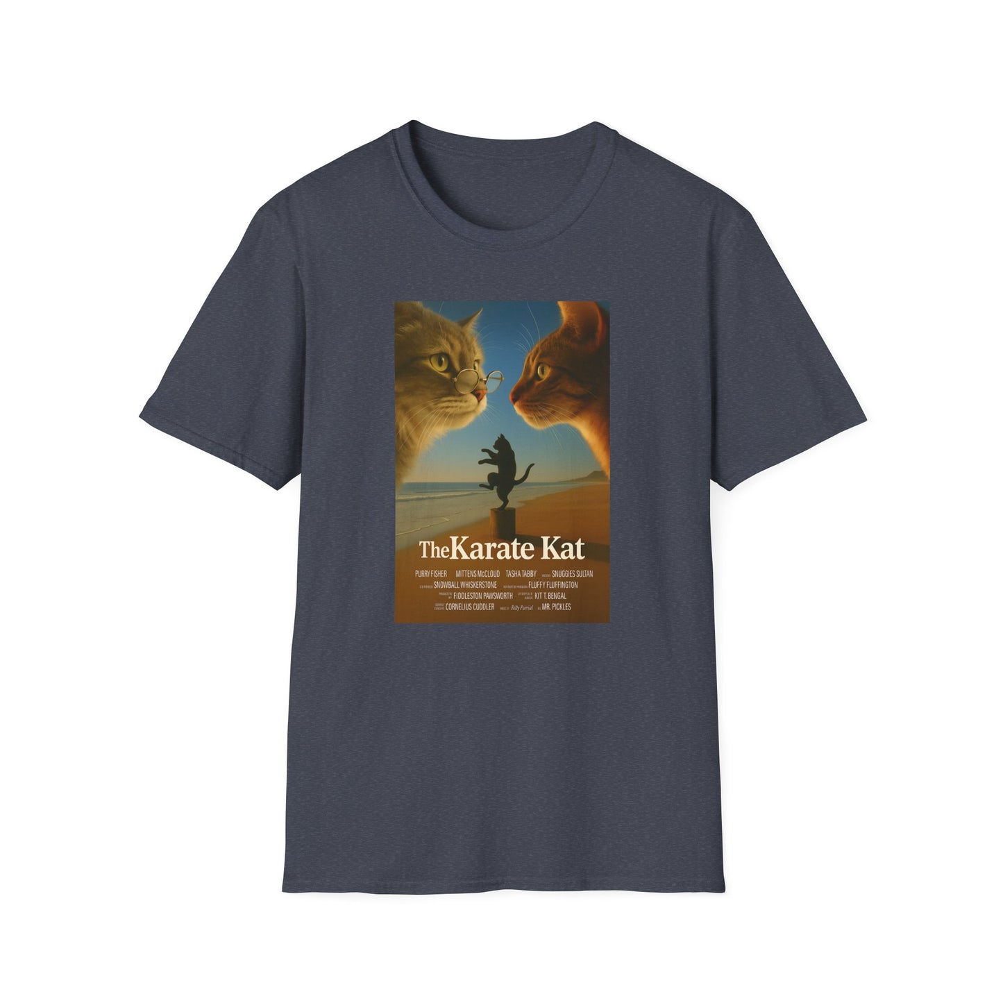 The Karate Kat Movie Unisex Softstyle T-Shirt