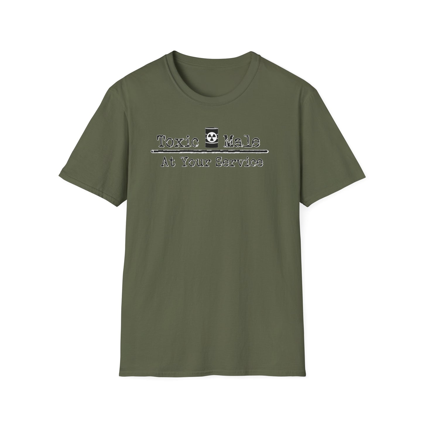 Toxic Male: At Your Service NL Unisex Softstyle T-Shirt