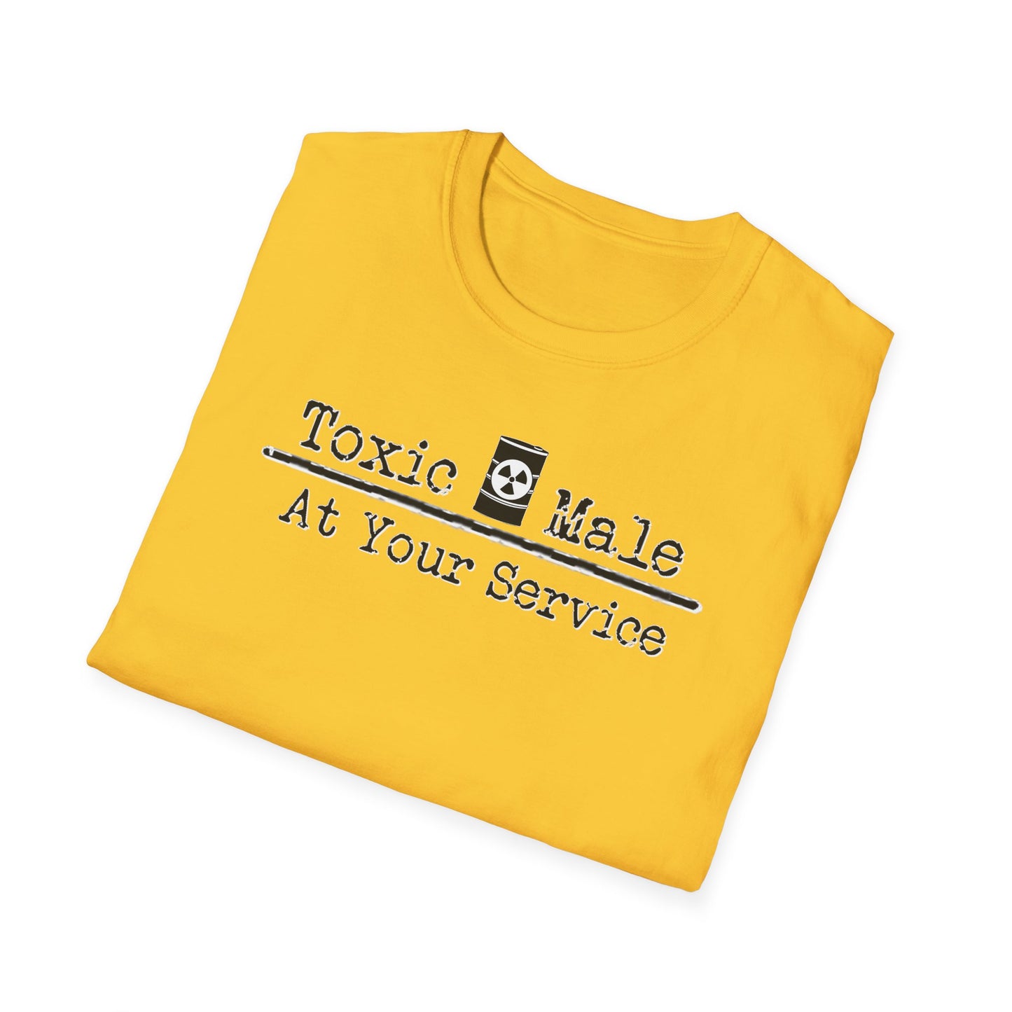 Toxic Male: At Your Service NL Unisex Softstyle T-Shirt