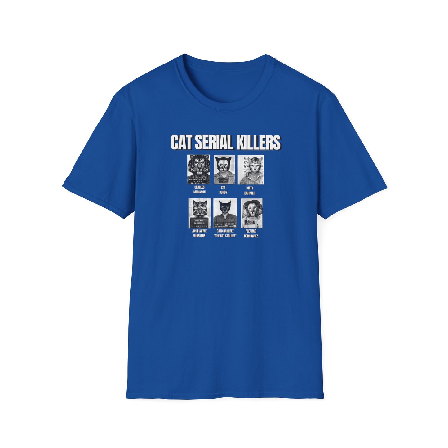 Cat Serial Killers NL Unisex Softstyle T-Shirt
