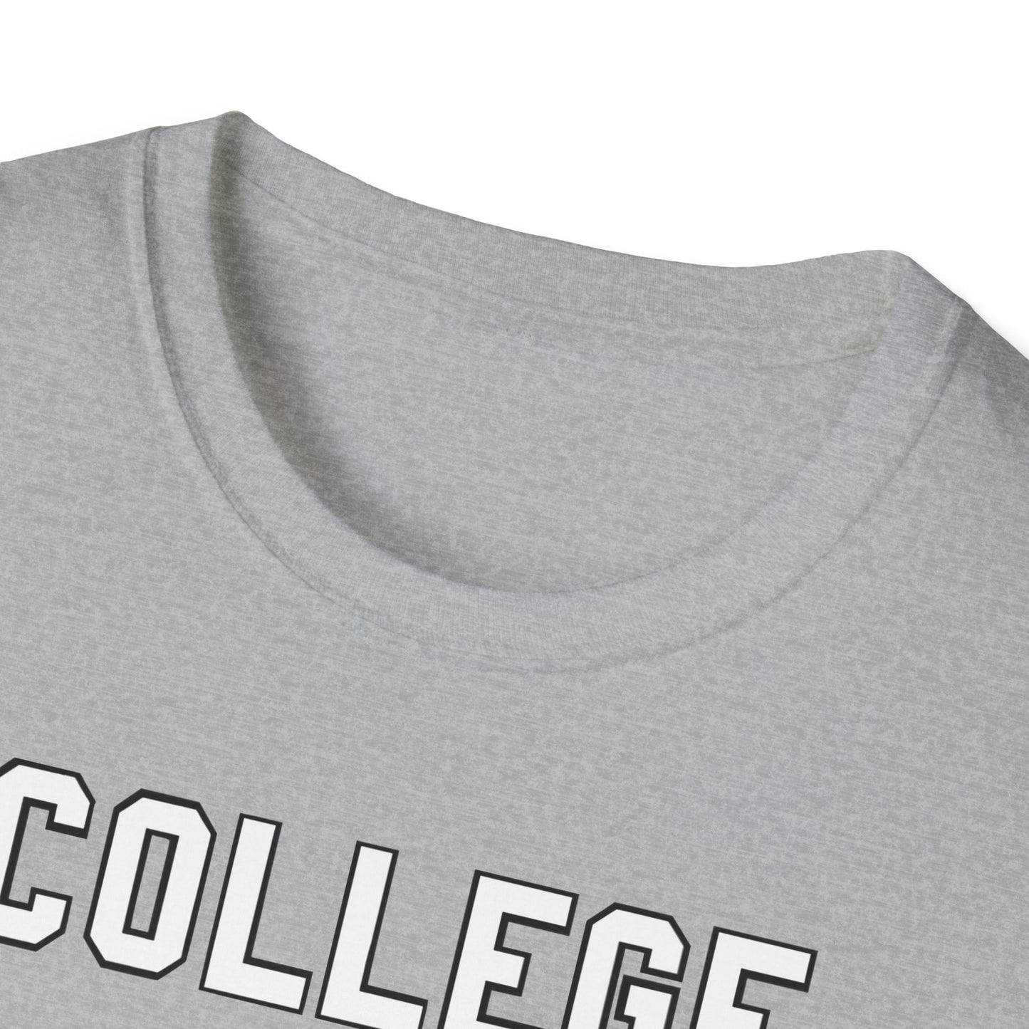 College Is A Scam NL Unisex Softstyle T-Shirt