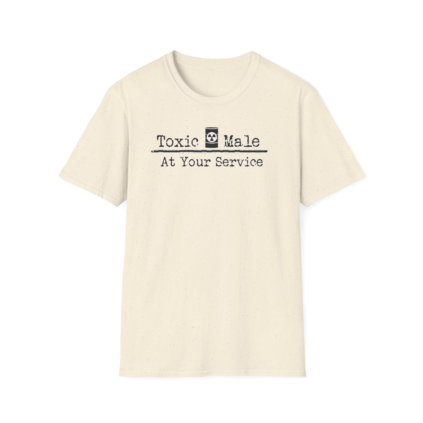 Toxic Male: At Your Service NL Unisex Softstyle T-Shirt
