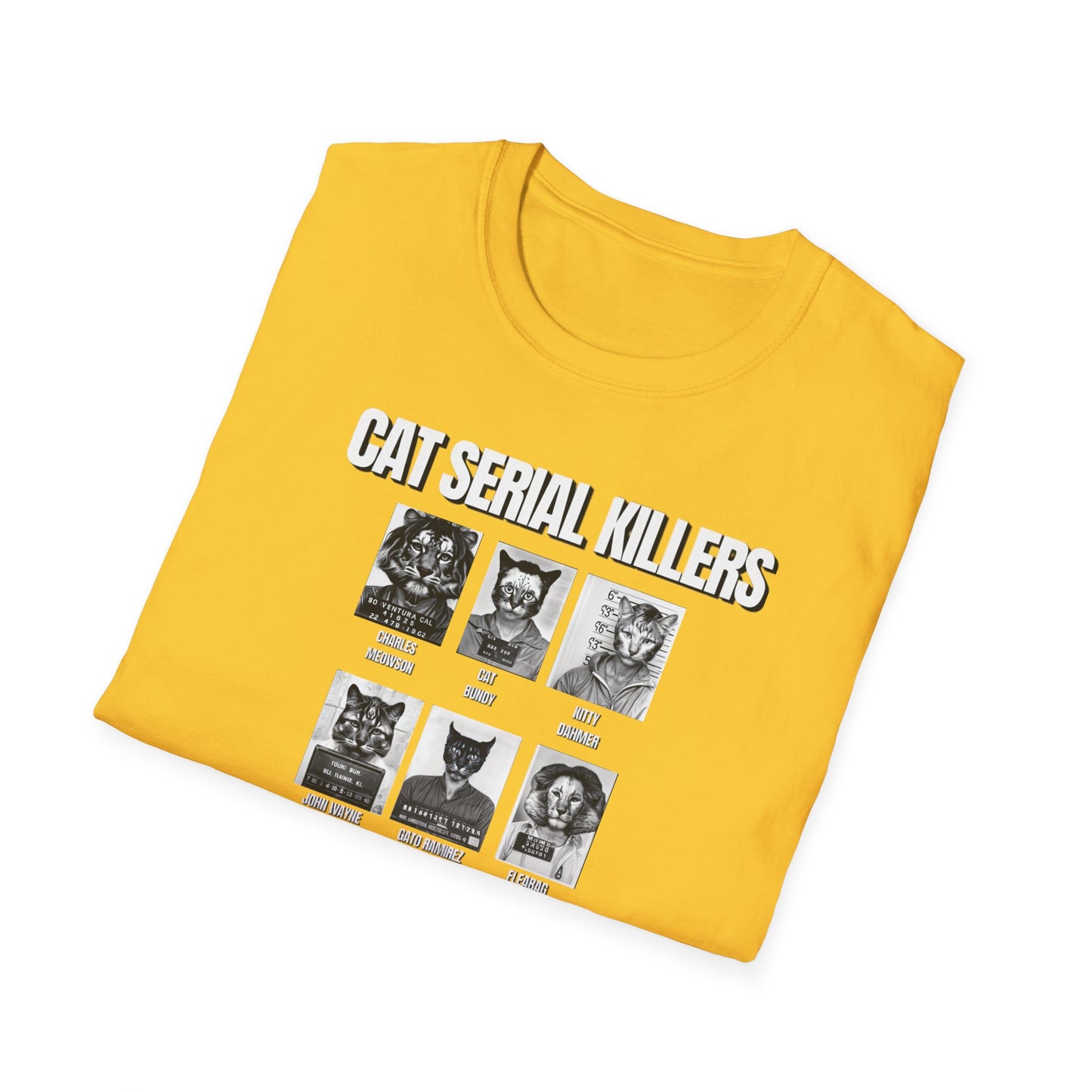 Cat Serial Killers NL Unisex Softstyle T-Shirt