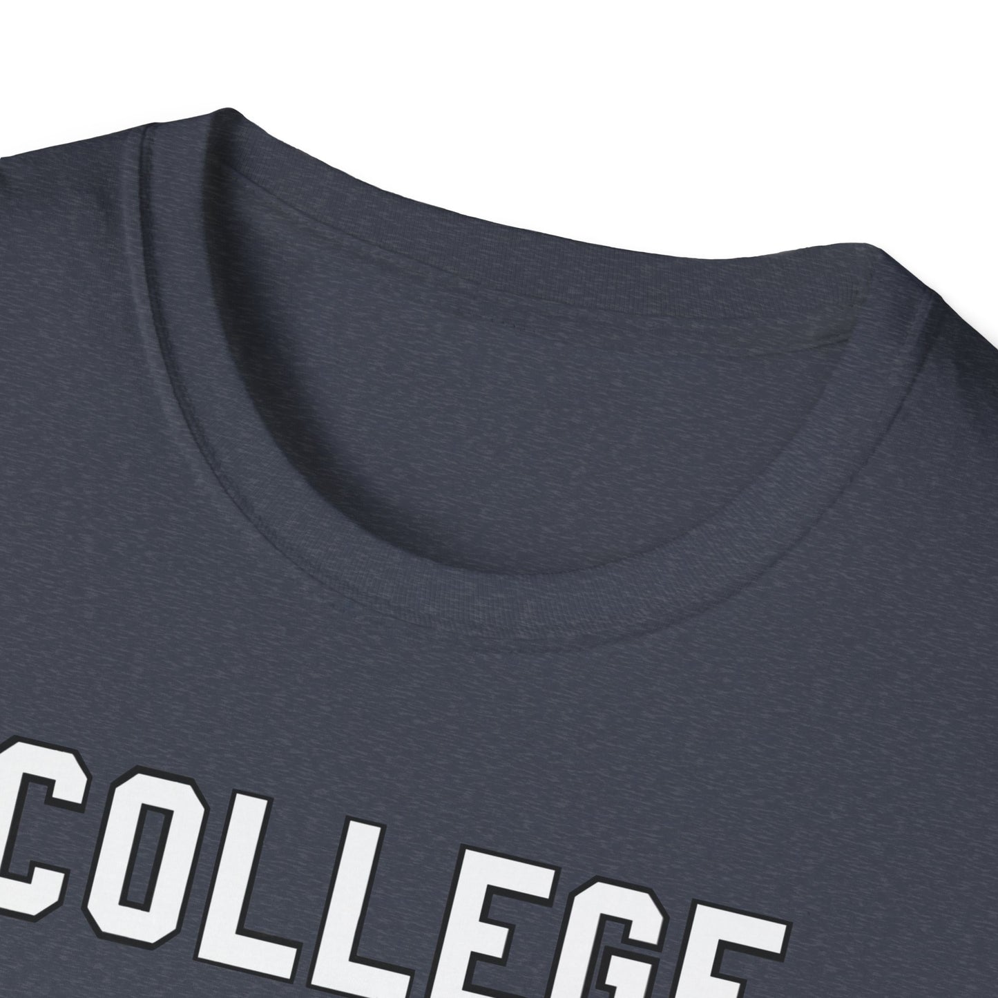 College Is A Scam NL Unisex Softstyle T-Shirt