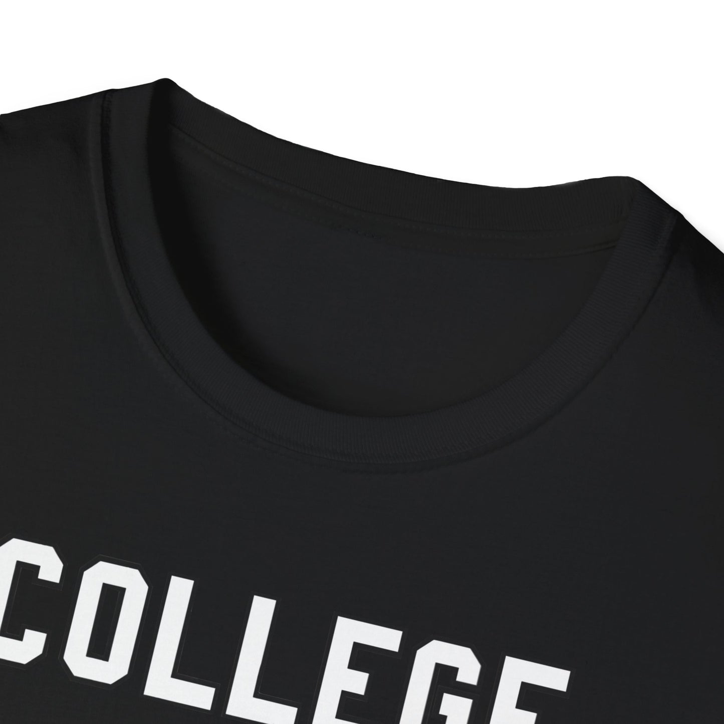 College Is A Scam NL Unisex Softstyle T-Shirt