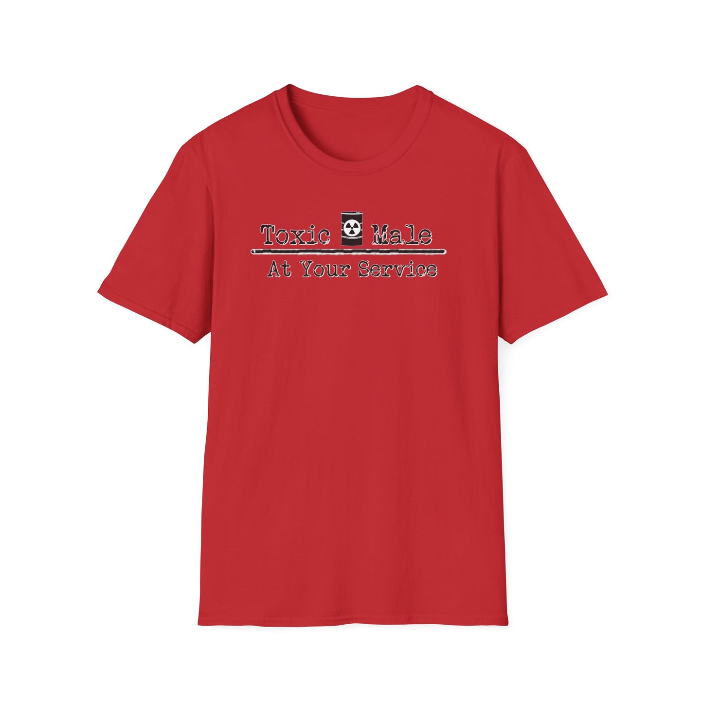 Toxic Male: At Your Service NL Unisex Softstyle T-Shirt