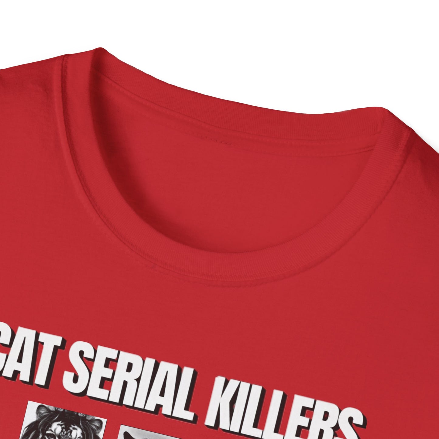 Cat Serial Killers NL Unisex Softstyle T-Shirt