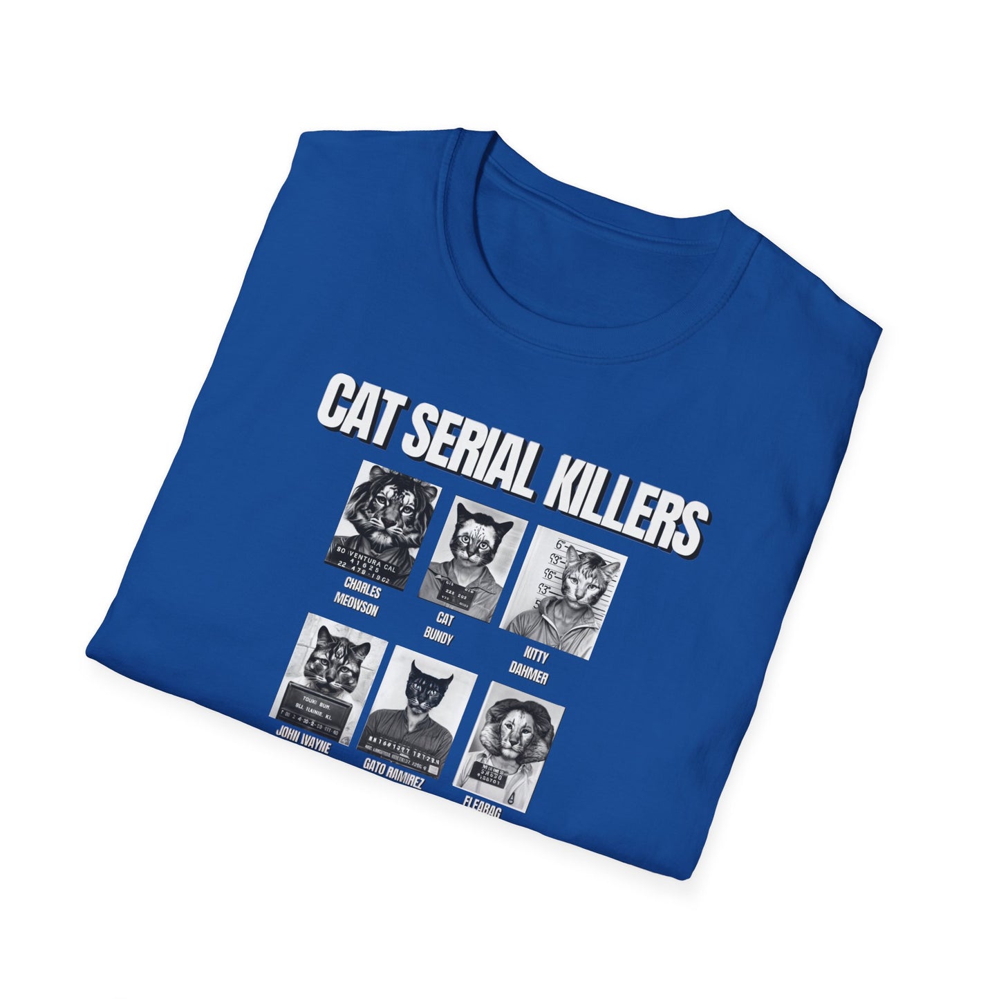 Cat Serial Killers NL Unisex Softstyle T-Shirt