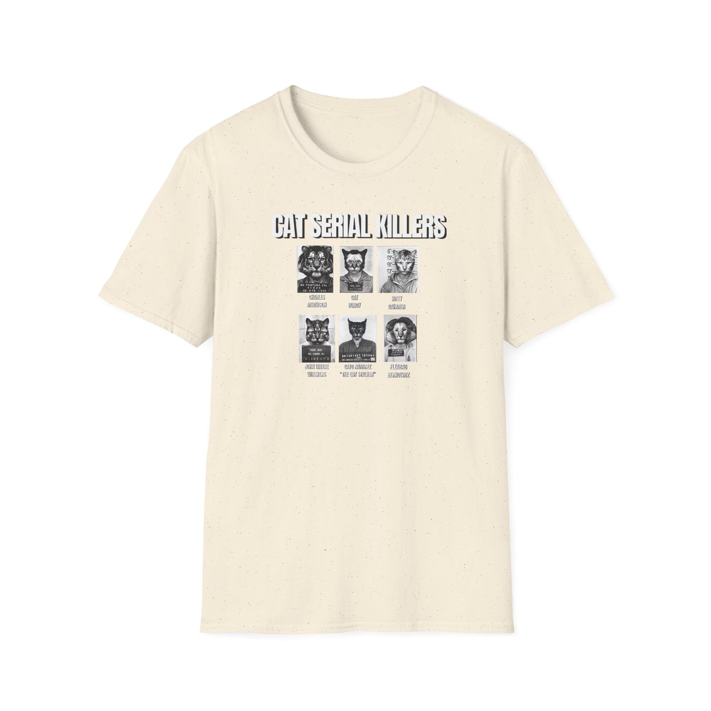Cat Serial Killers NL Unisex Softstyle T-Shirt