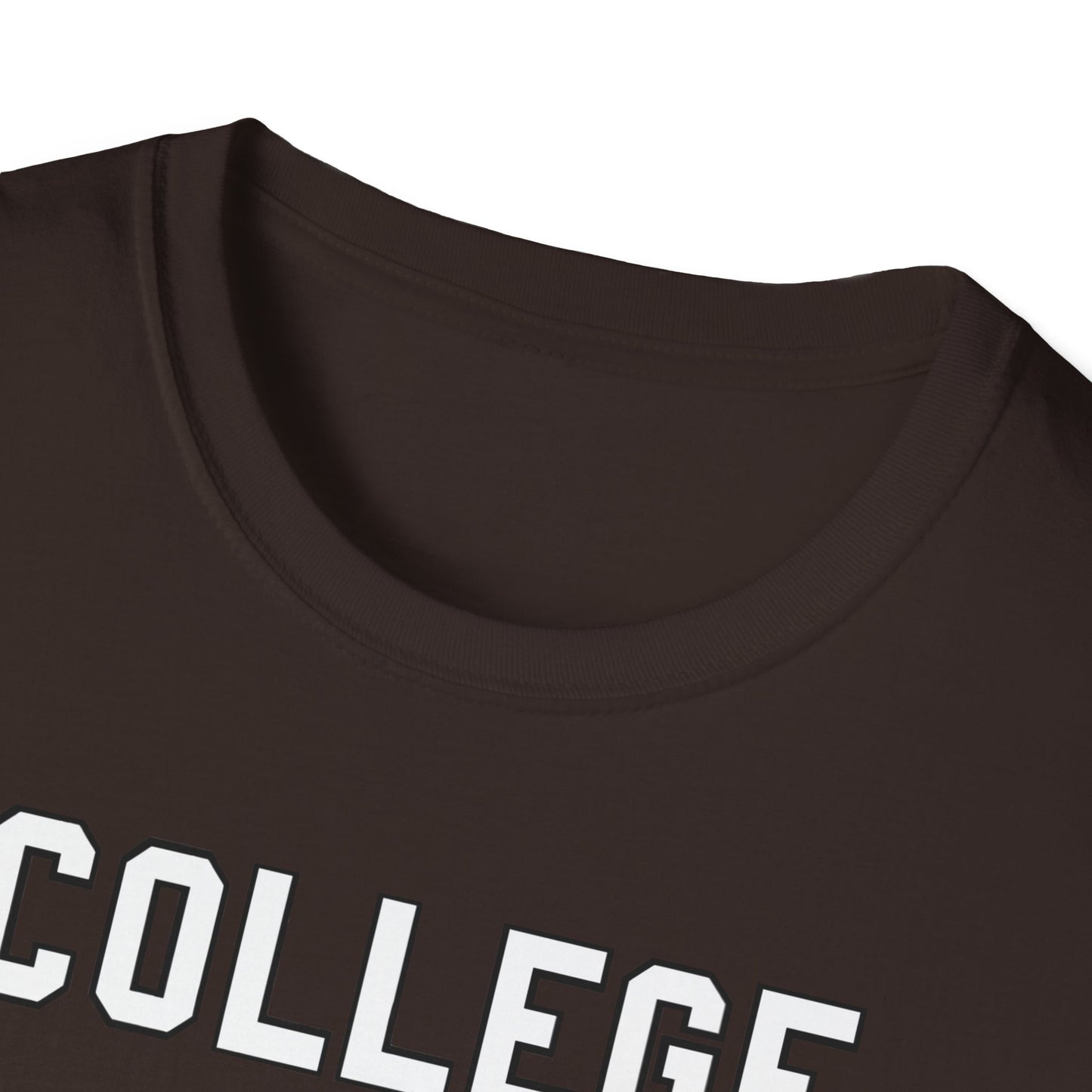 College Is A Scam NL Unisex Softstyle T-Shirt