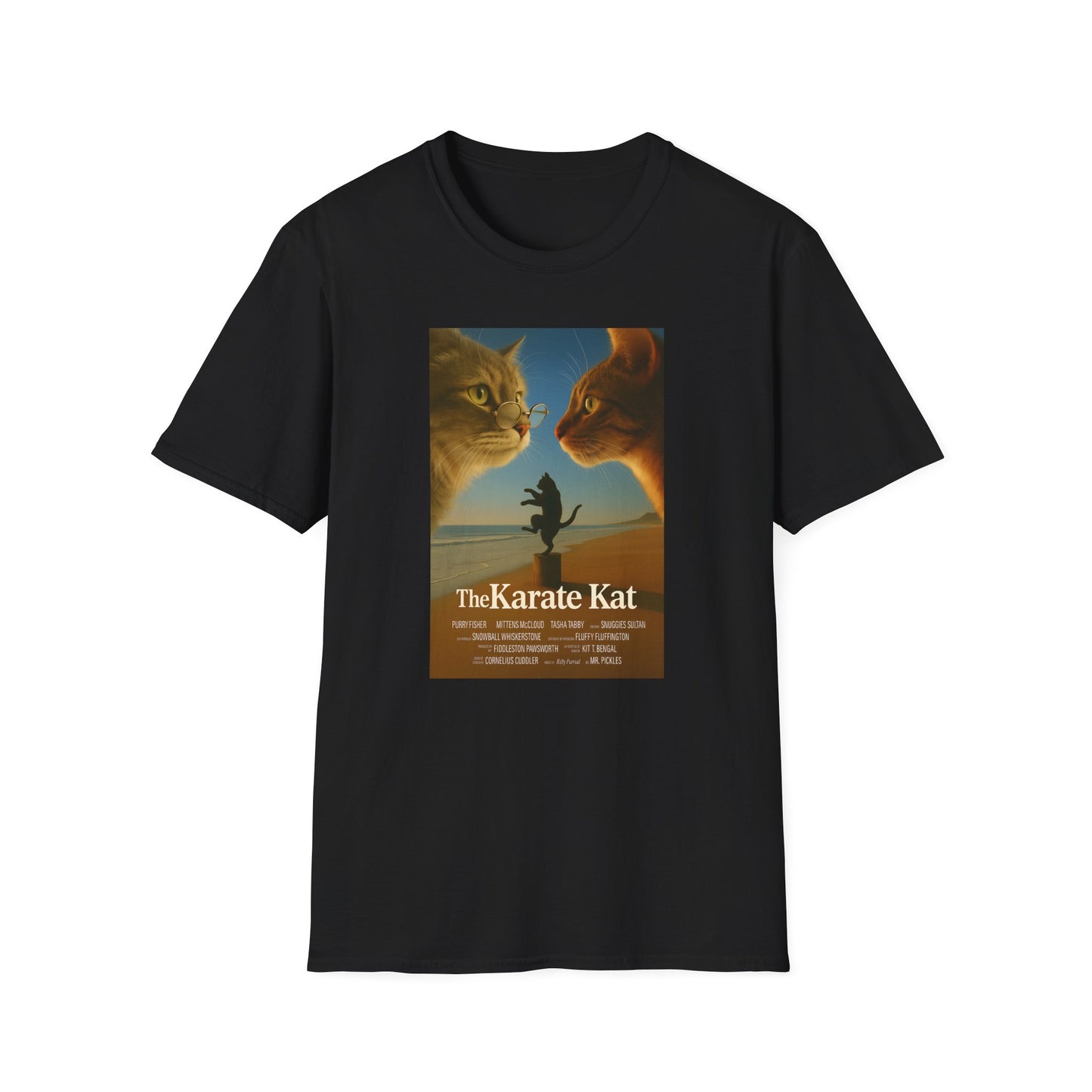 The Karate Kat Movie Unisex Softstyle T-Shirt