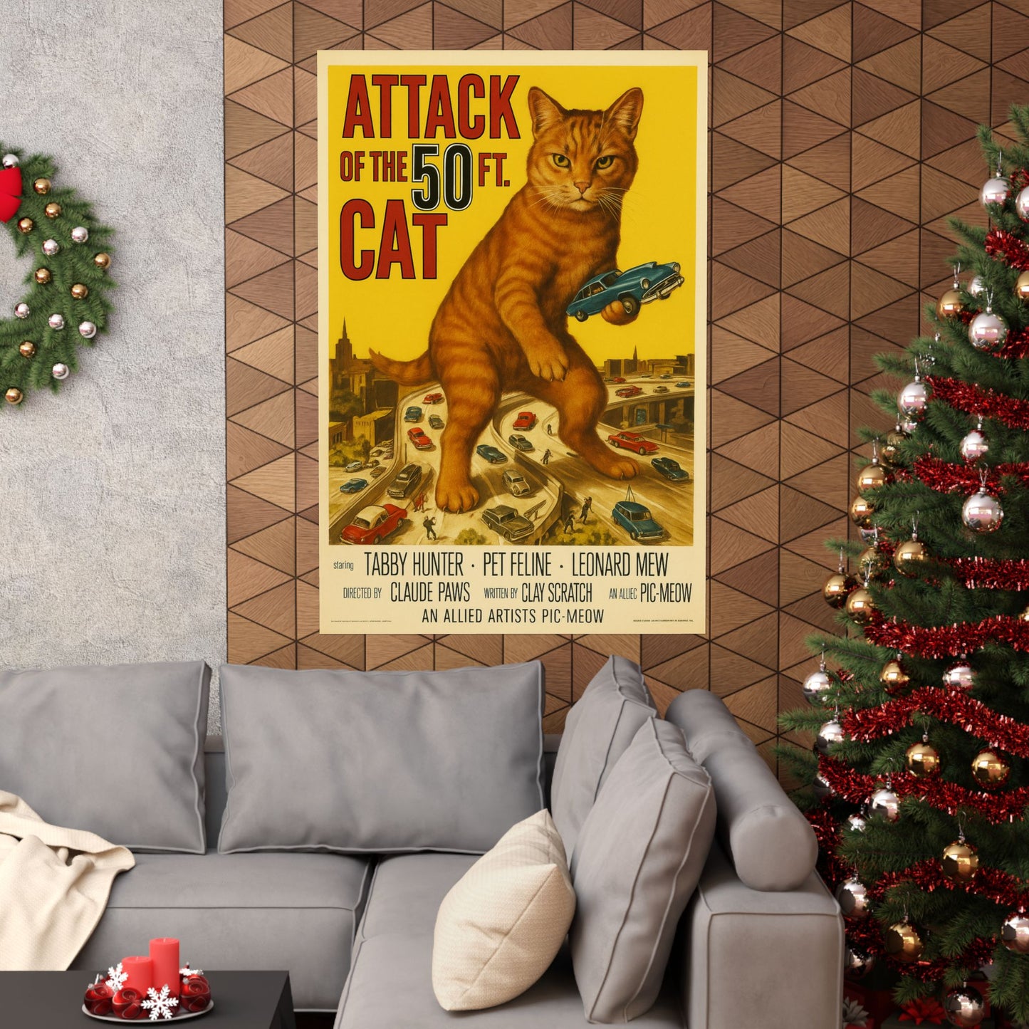 Attack Of The 50 FT Cat Movie Poster
