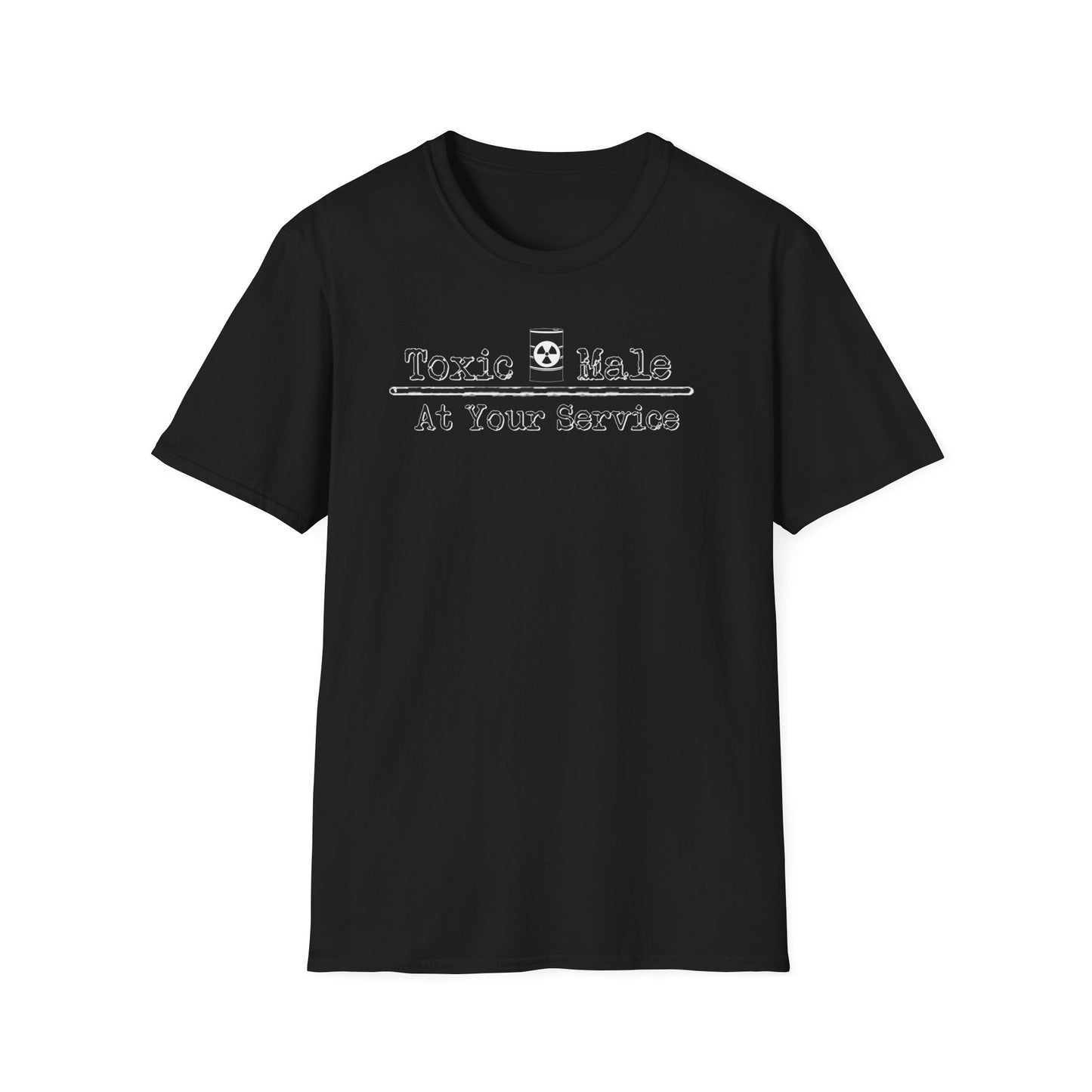 Toxic Male: At Your Service NL Unisex Softstyle T-Shirt
