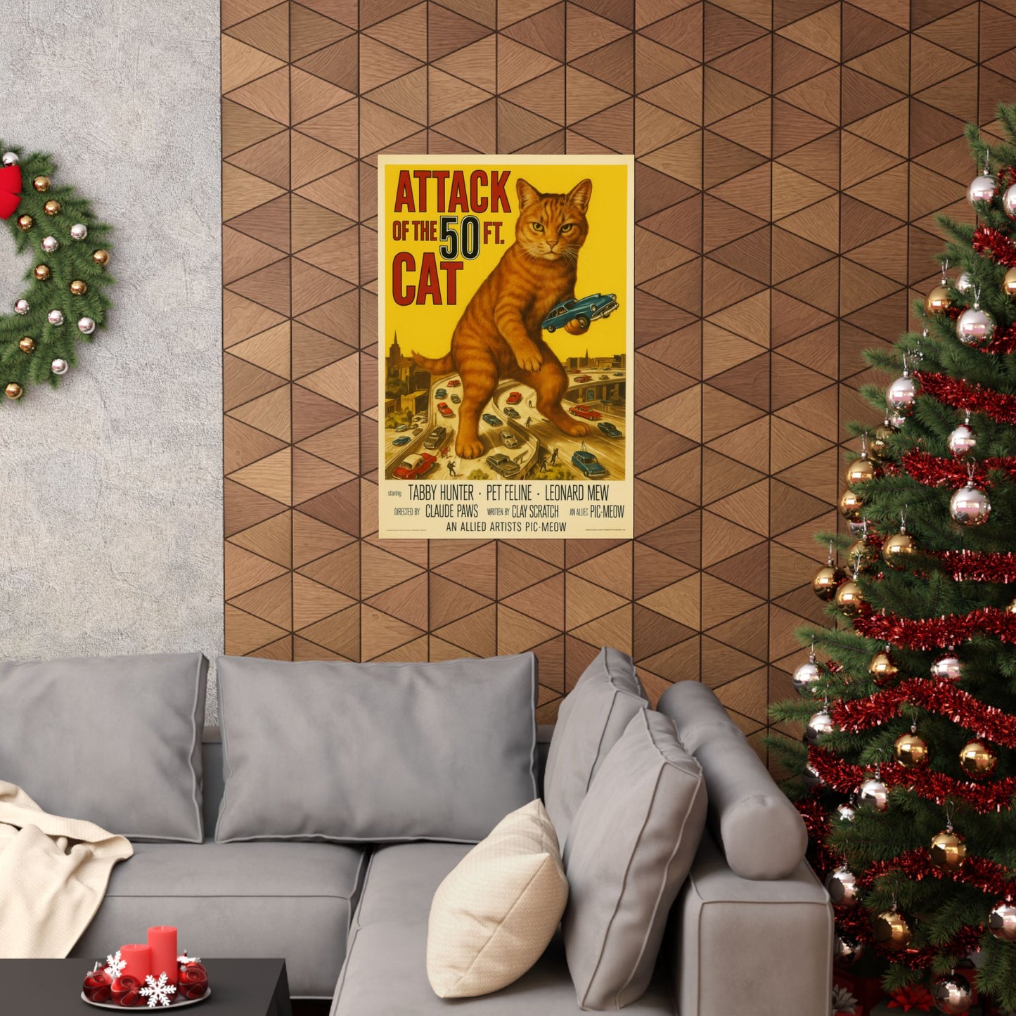 Attack Of The 50 FT Cat Movie Poster