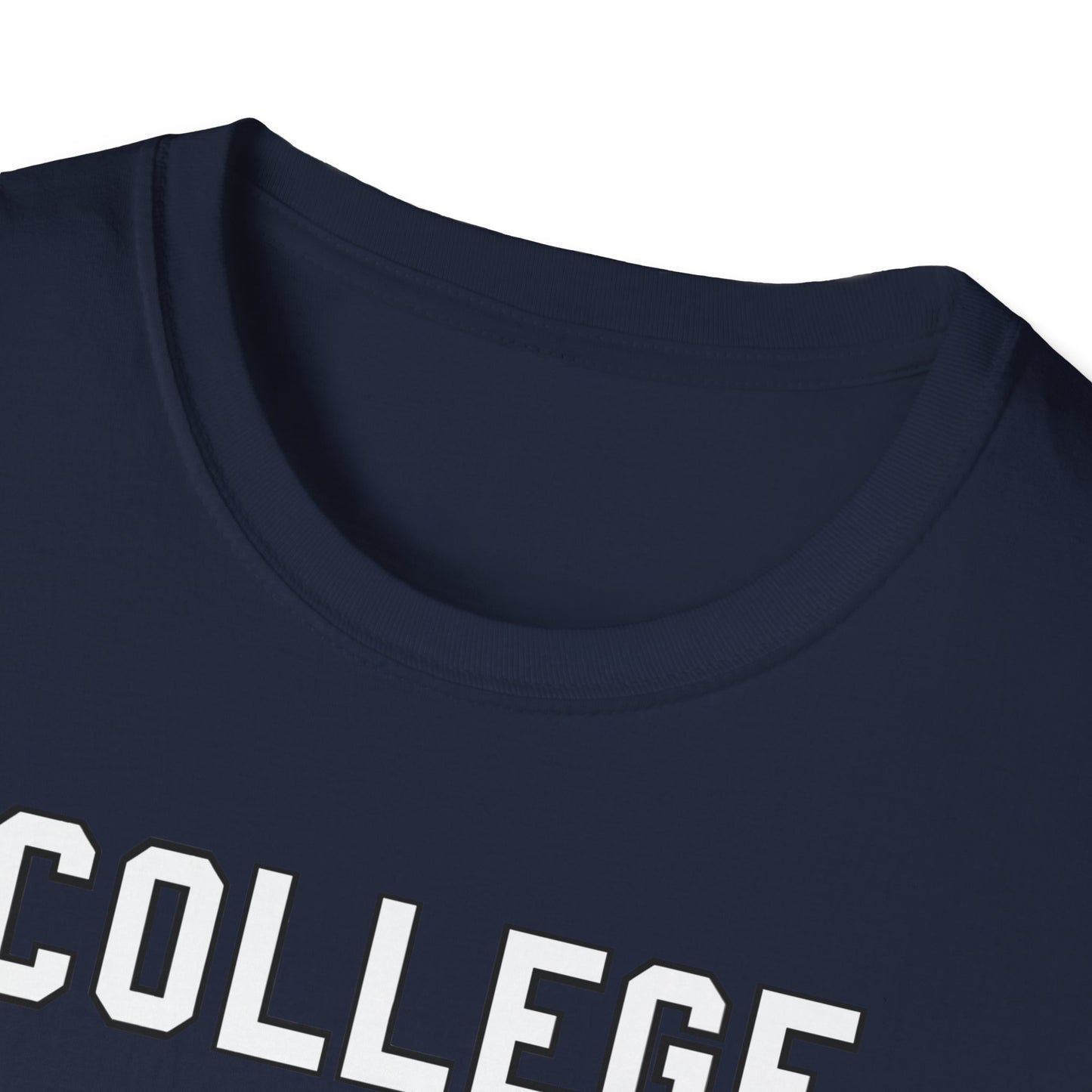 College Is A Scam NL Unisex Softstyle T-Shirt