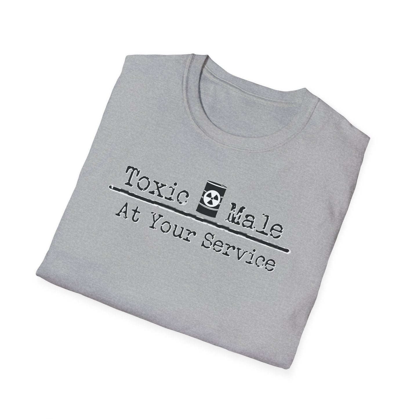 Toxic Male: At Your Service NL Unisex Softstyle T-Shirt