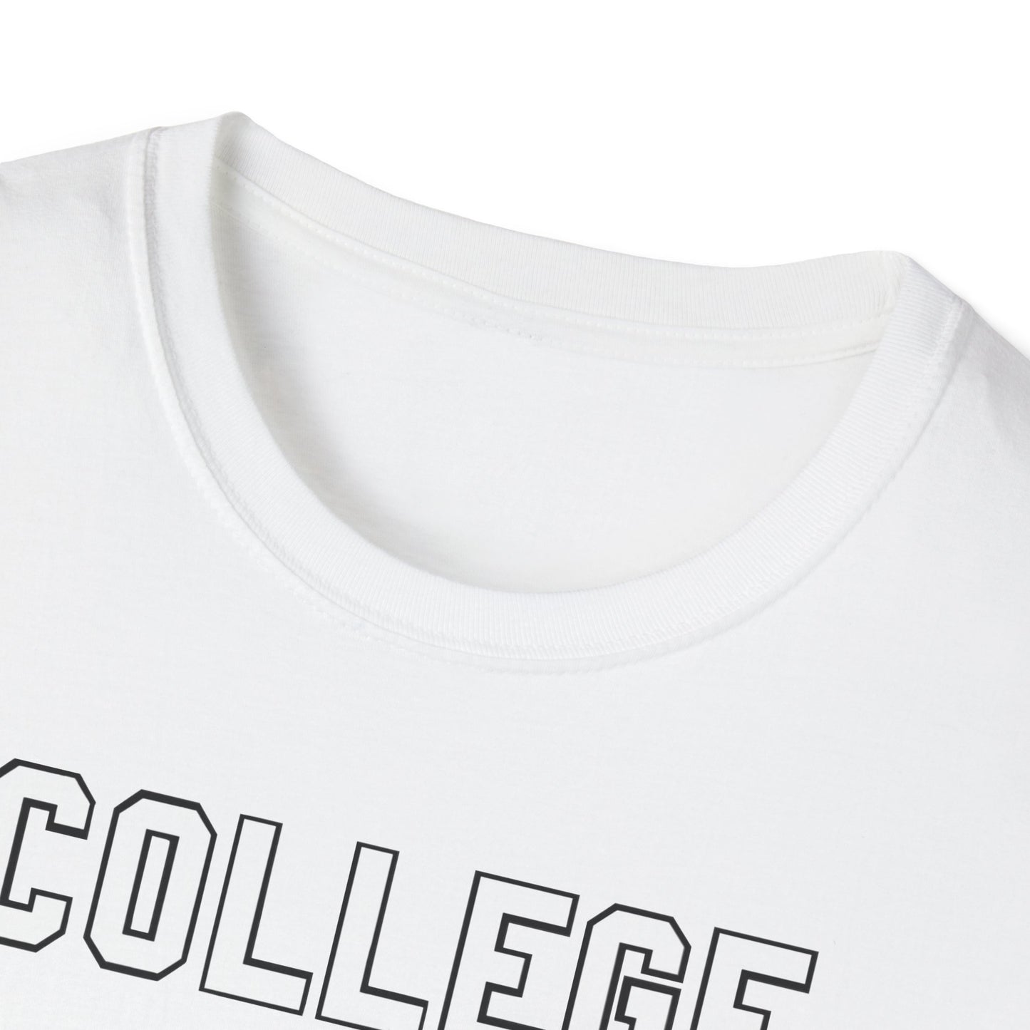 College Is A Scam NL Unisex Softstyle T-Shirt