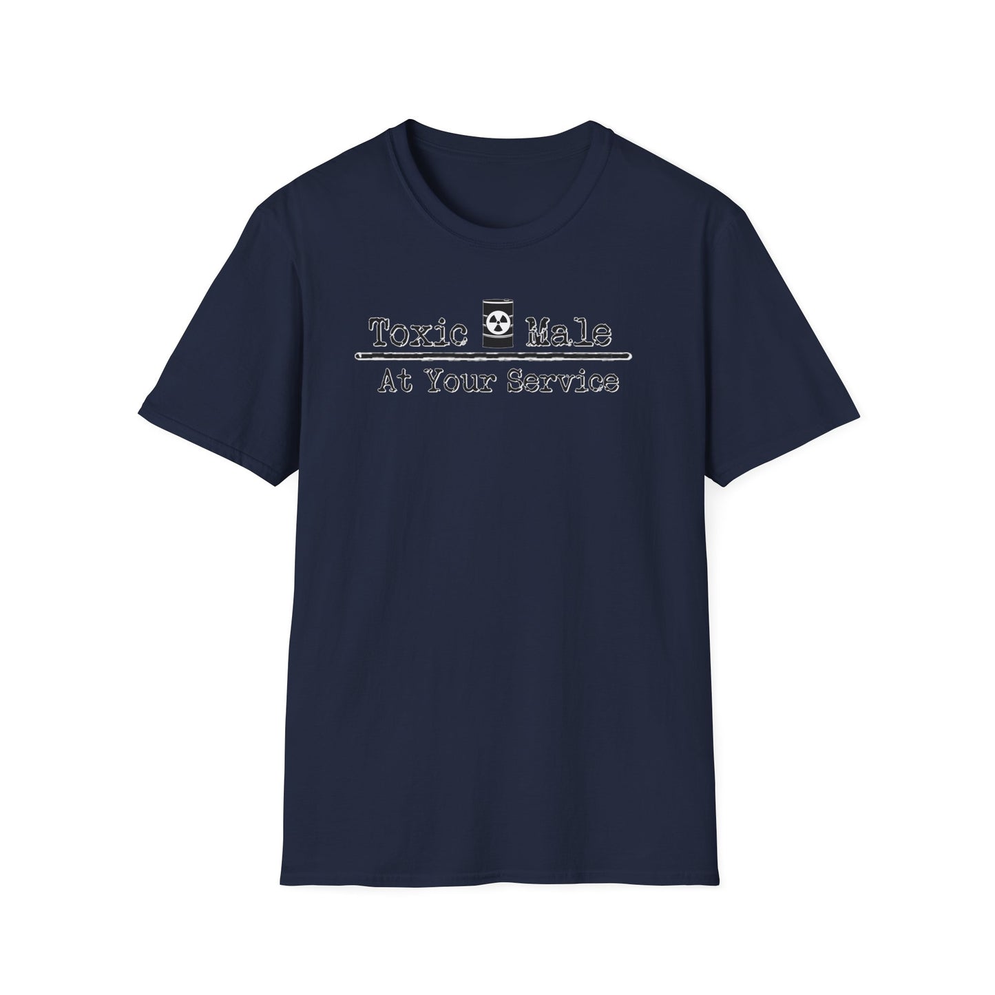 Toxic Male: At Your Service NL Unisex Softstyle T-Shirt