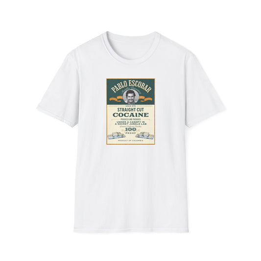 Don Pablo Escobar: Medellin Dispensary Unisex Softstyle T-Shirt