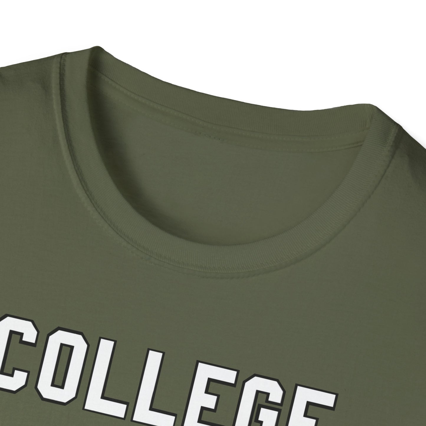College Is A Scam NL Unisex Softstyle T-Shirt