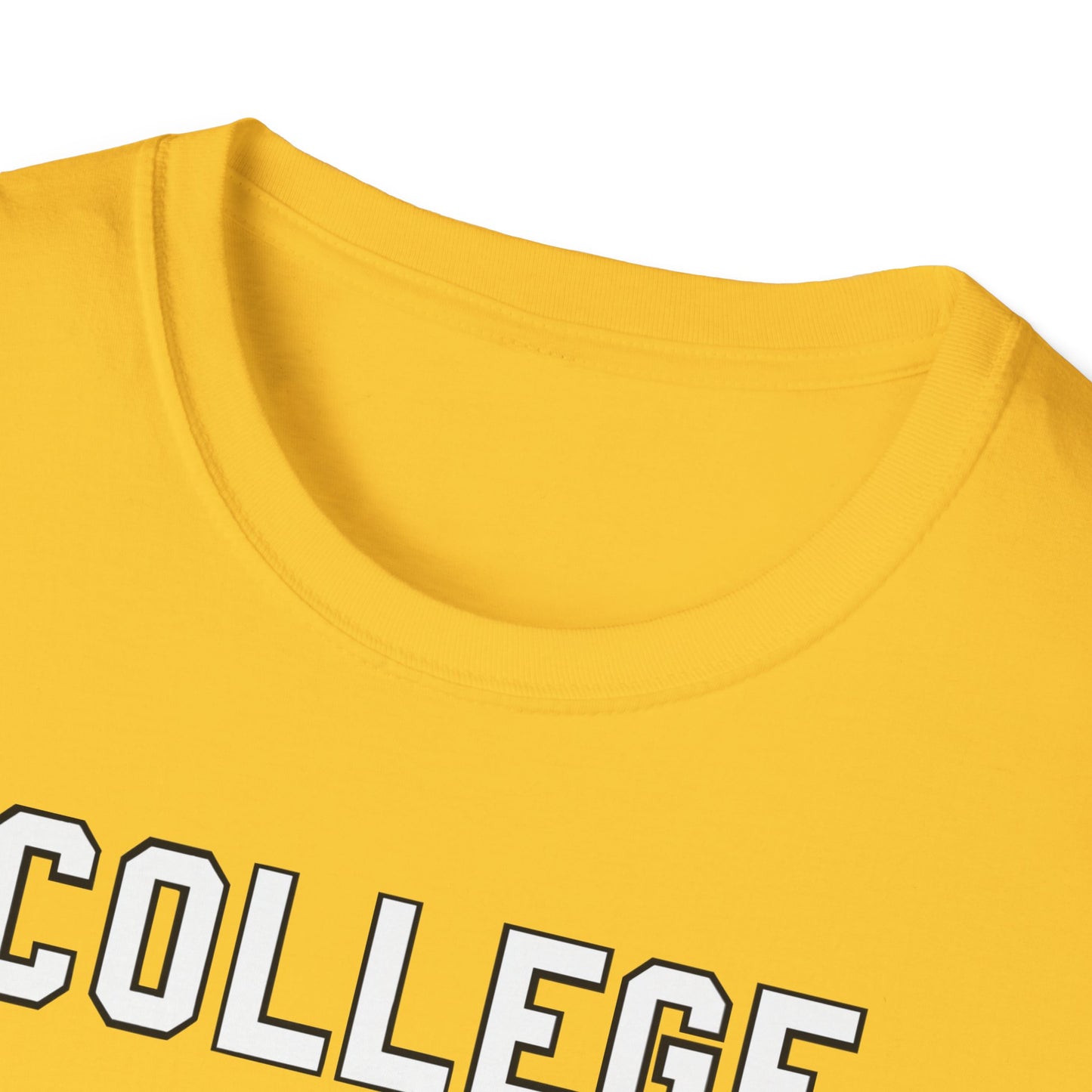 College Is A Scam NL Unisex Softstyle T-Shirt