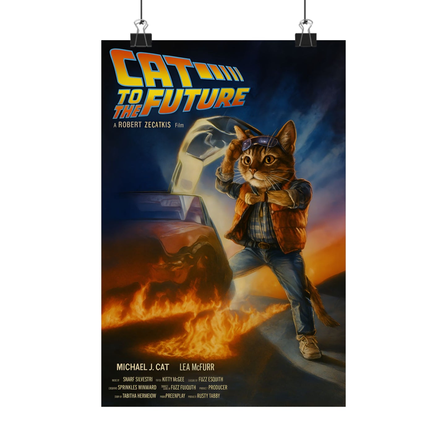 Cat To The Future Movie Poster