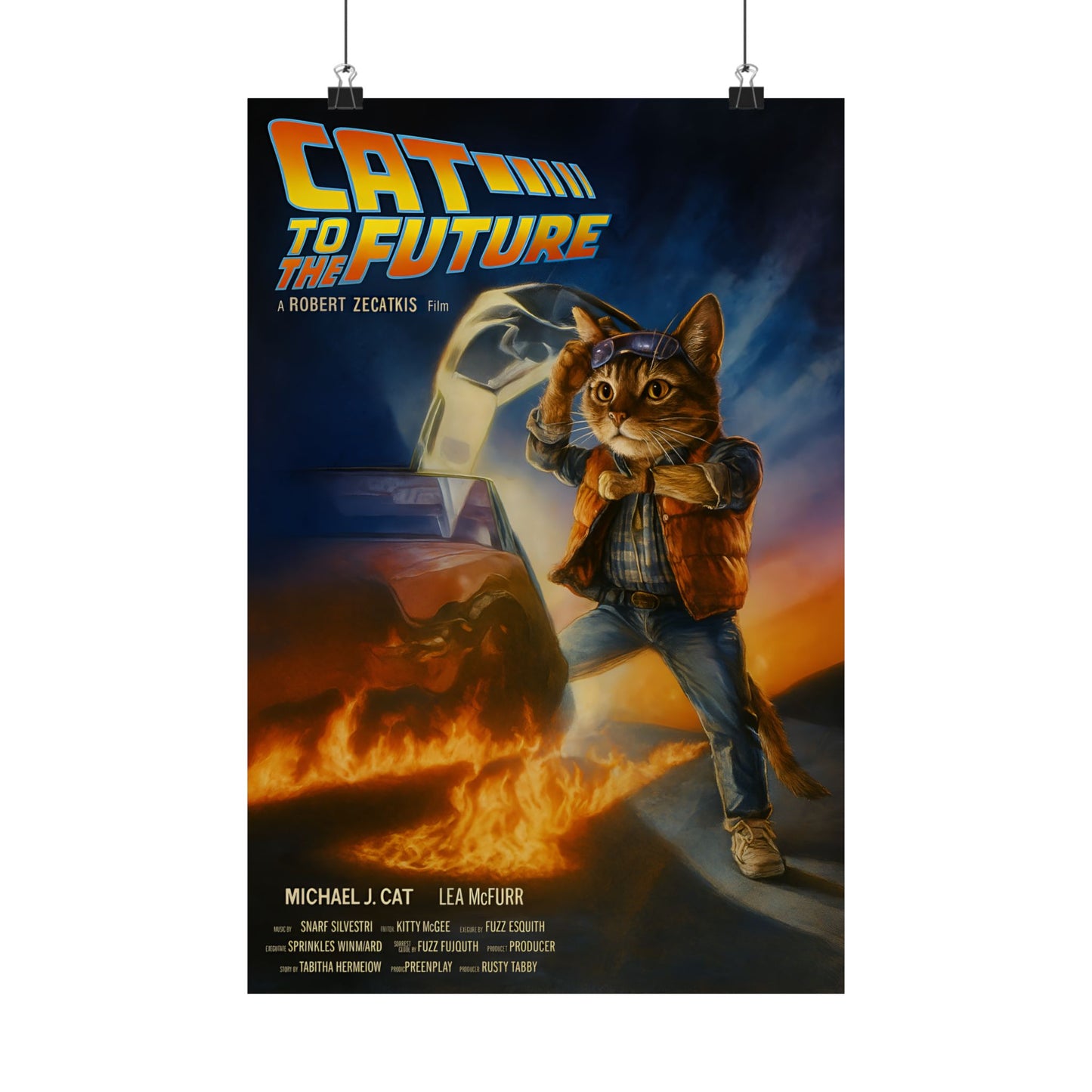 Cat To The Future Movie Poster