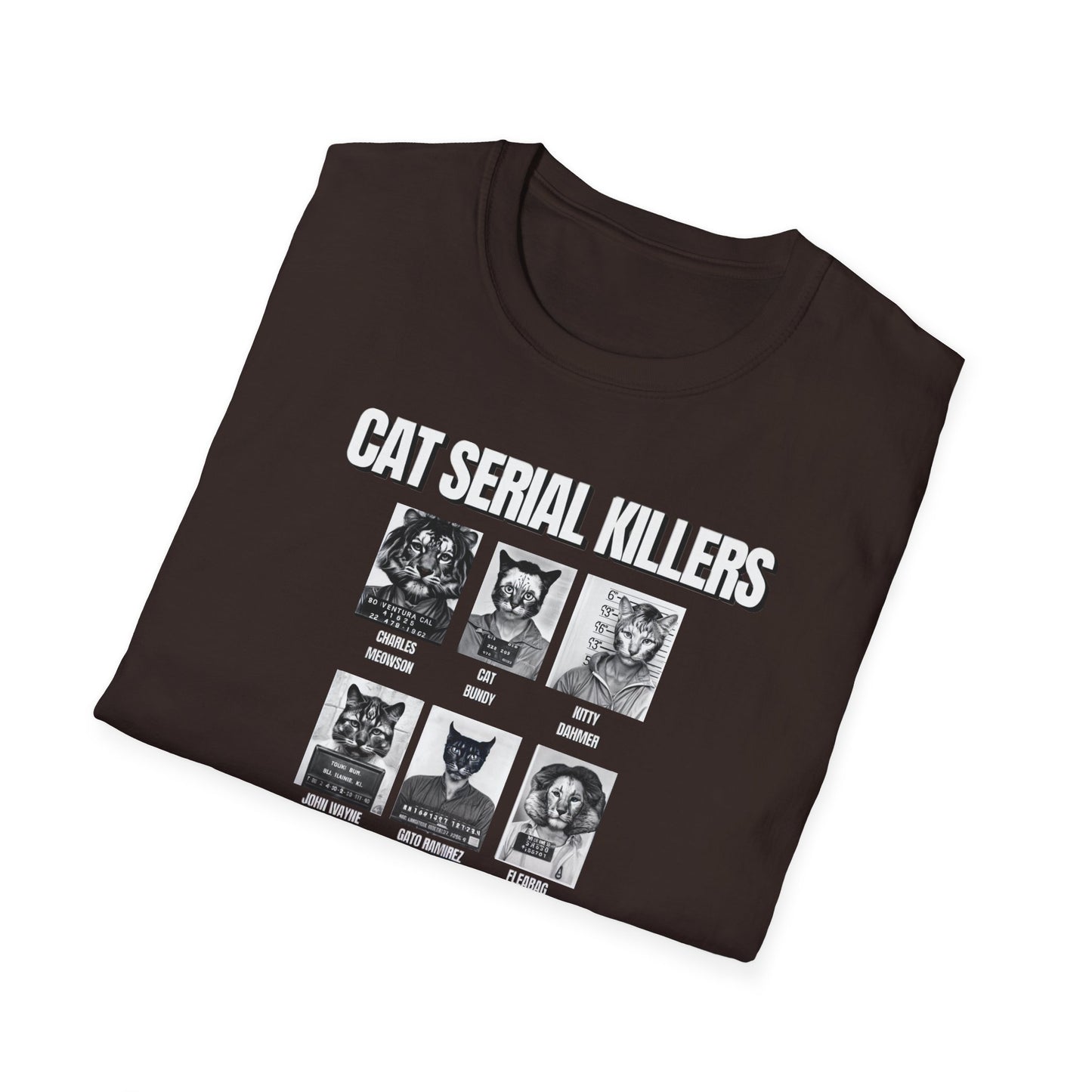 Cat Serial Killers NL Unisex Softstyle T-Shirt