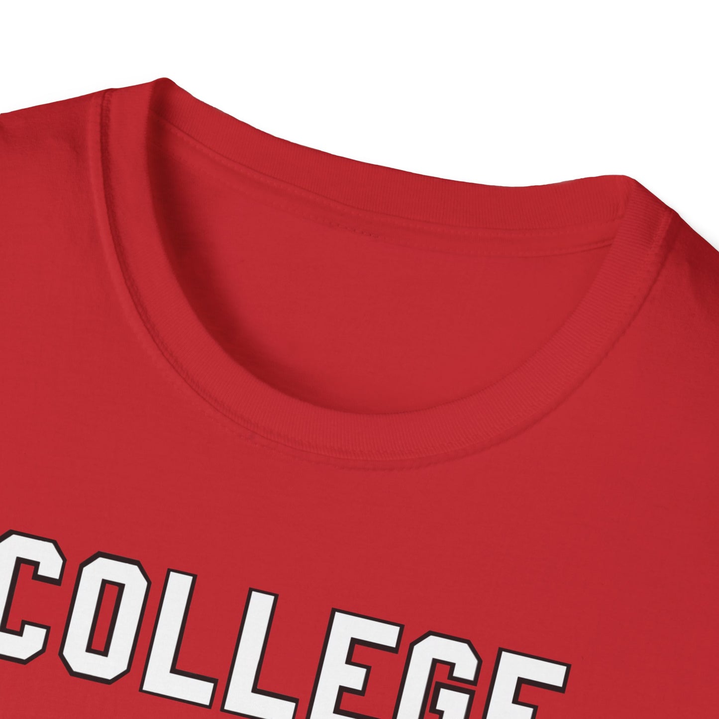 College Is A Scam NL Unisex Softstyle T-Shirt