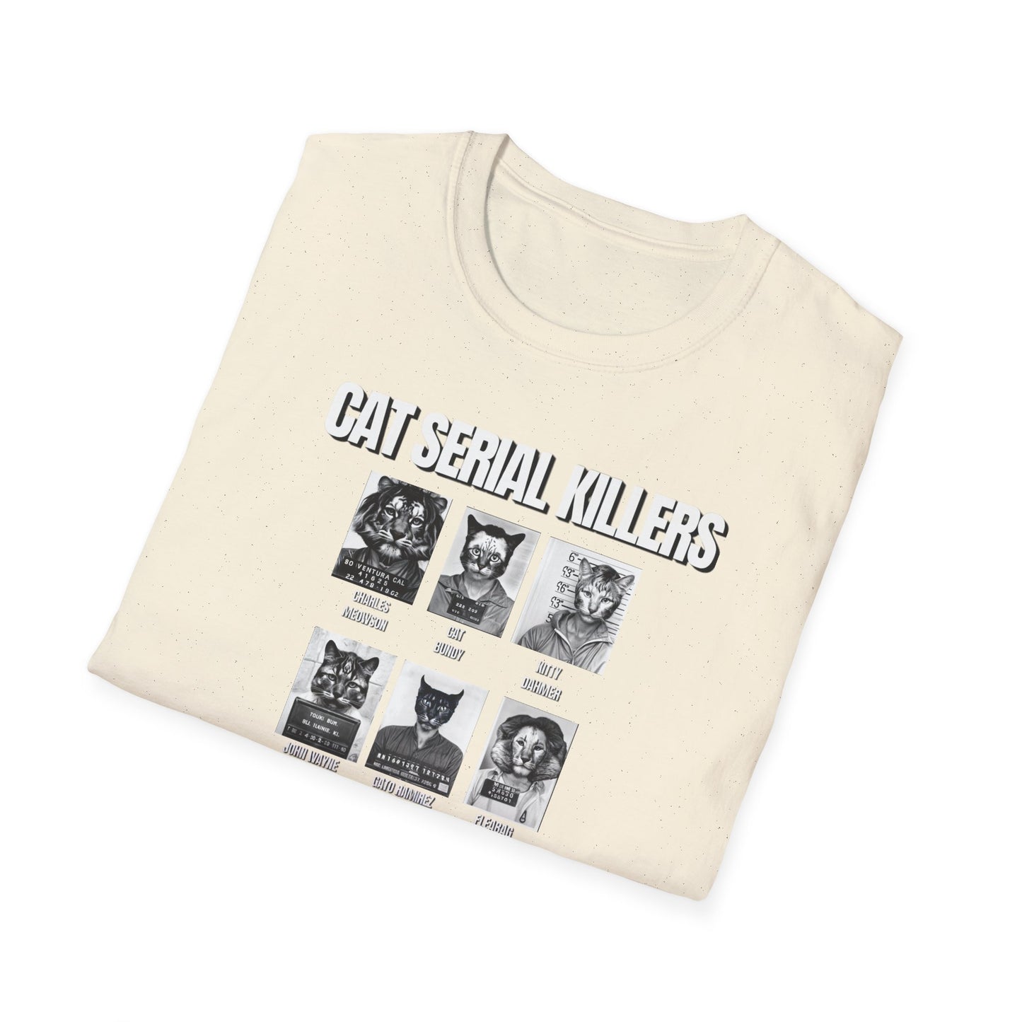 Cat Serial Killers NL Unisex Softstyle T-Shirt