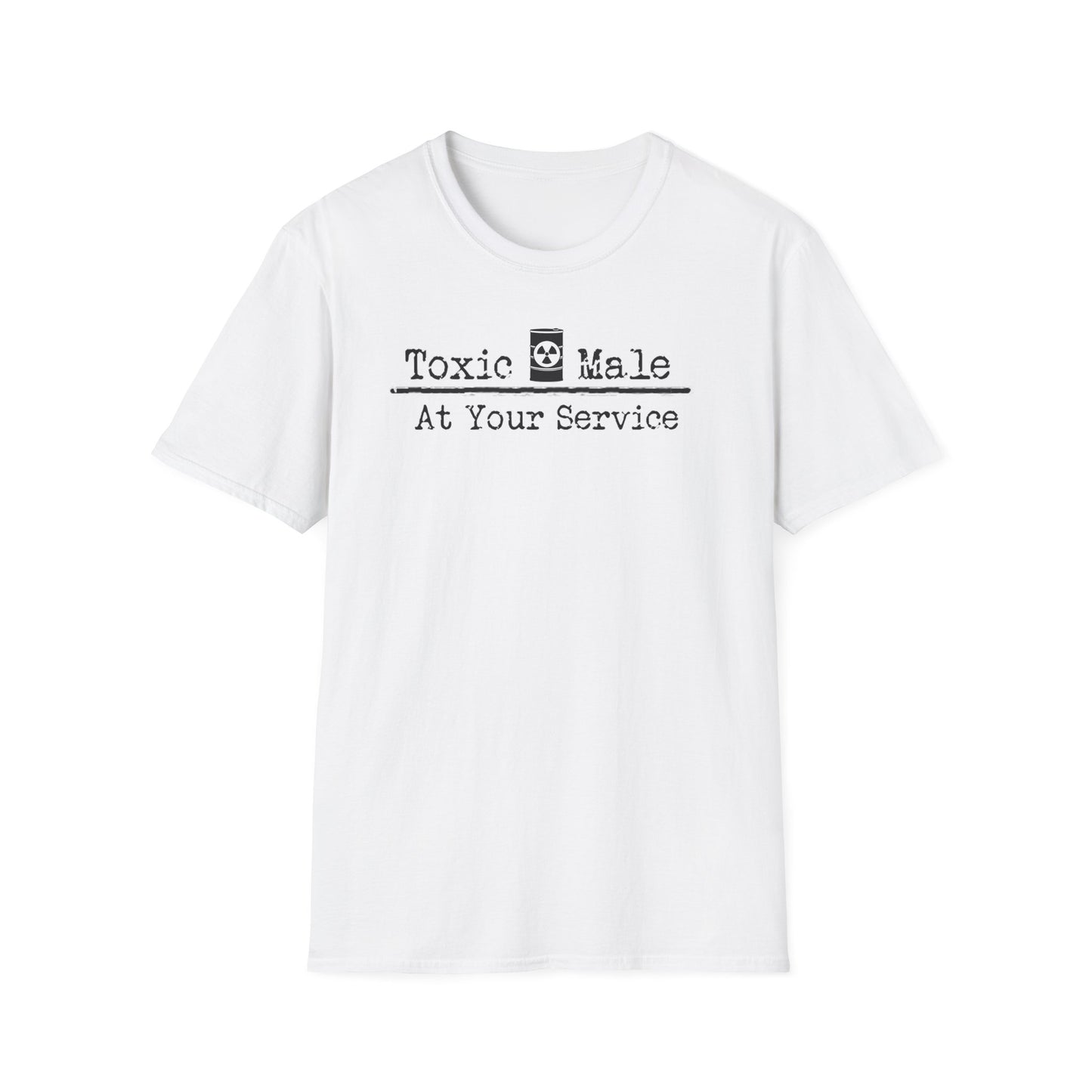 Toxic Male: At Your Service NL Unisex Softstyle T-Shirt