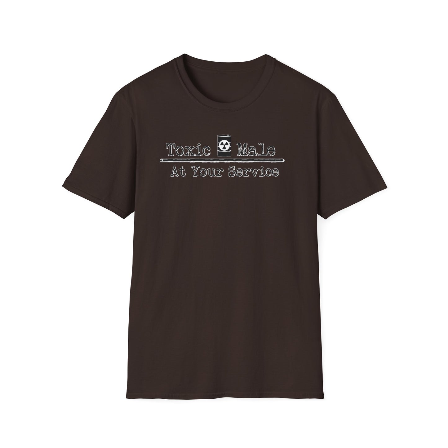 Toxic Male: At Your Service NL Unisex Softstyle T-Shirt