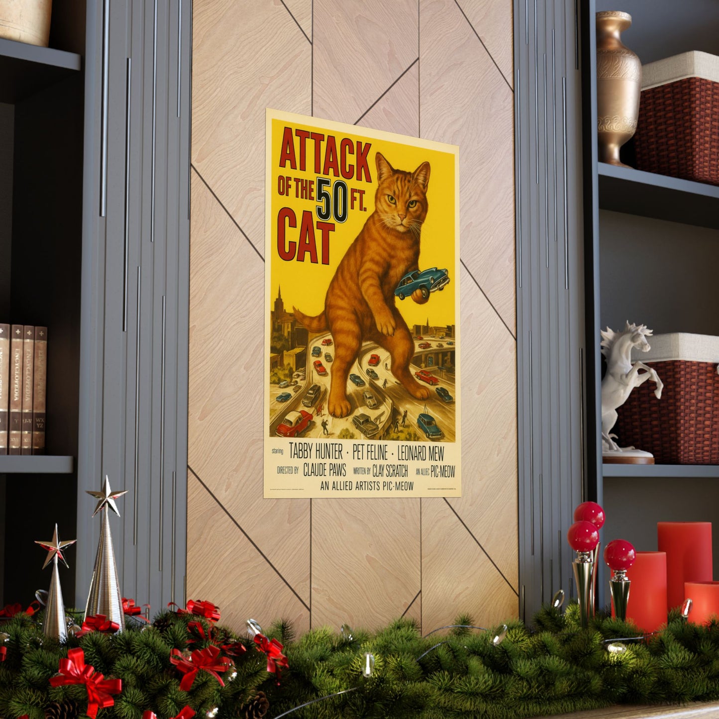 Attack Of The 50 FT Cat Movie Poster