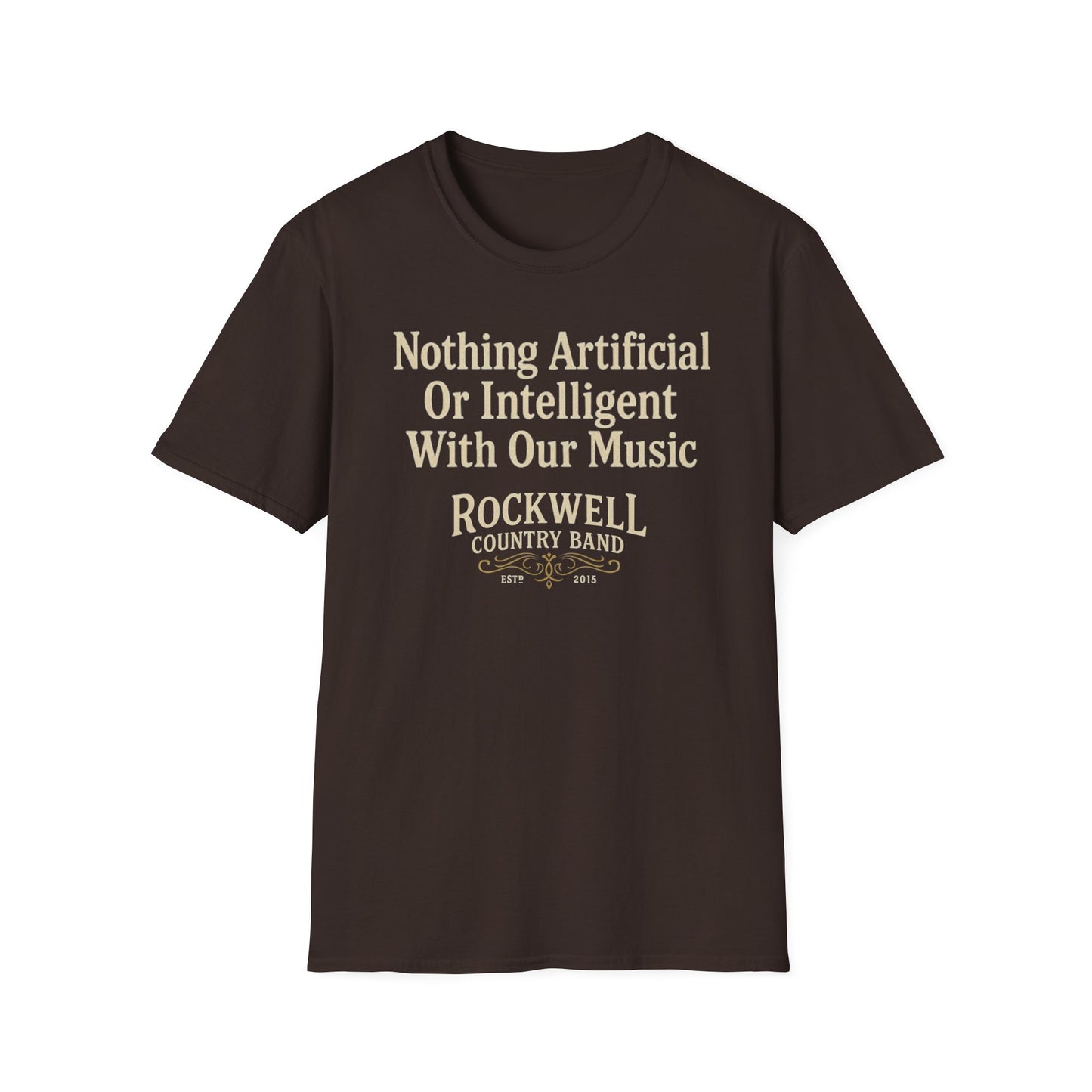 Nothing Artificial - Rockwell Country Band Unisex Softstyle T-Shirt