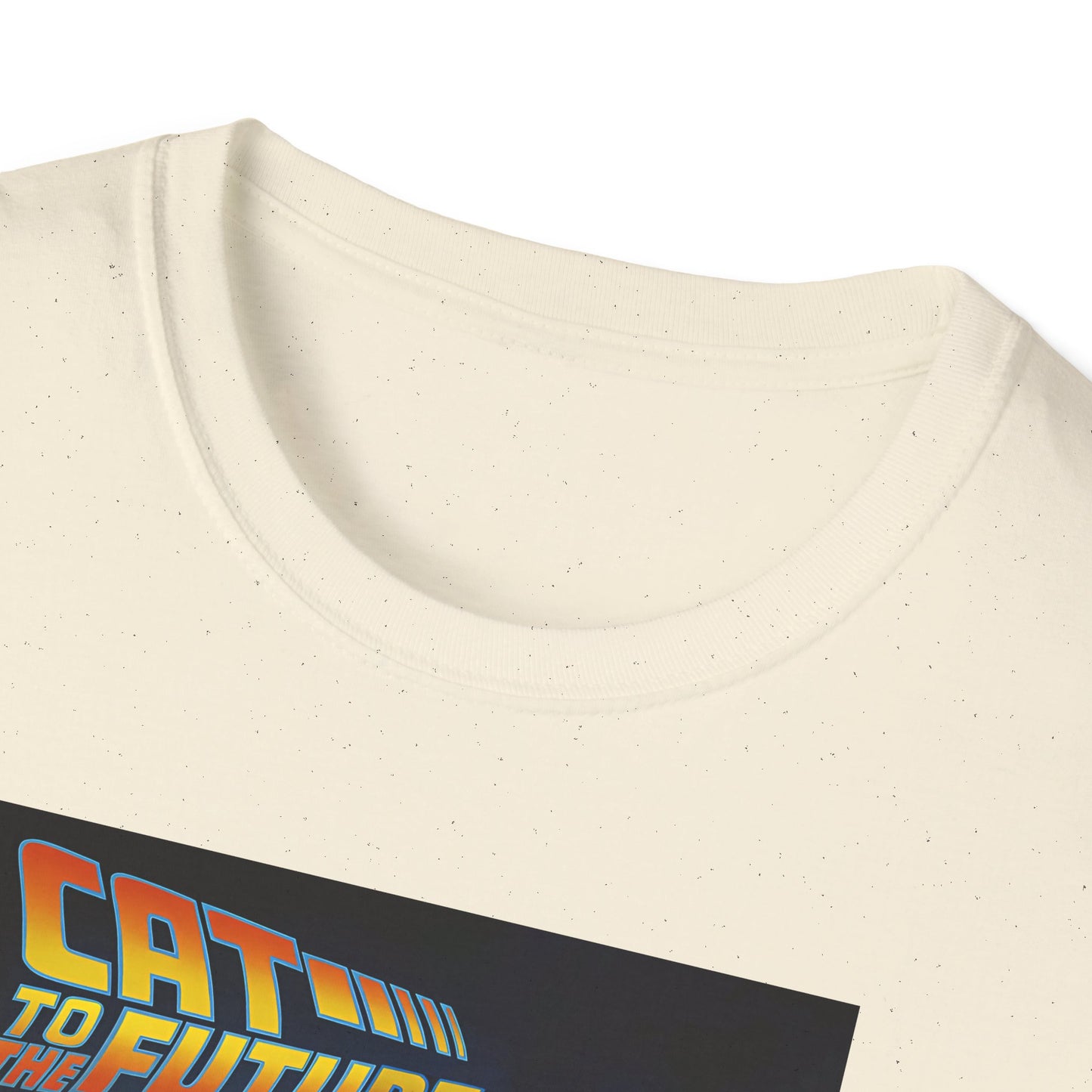 Cat To The Future Unisex Softstyle Tee