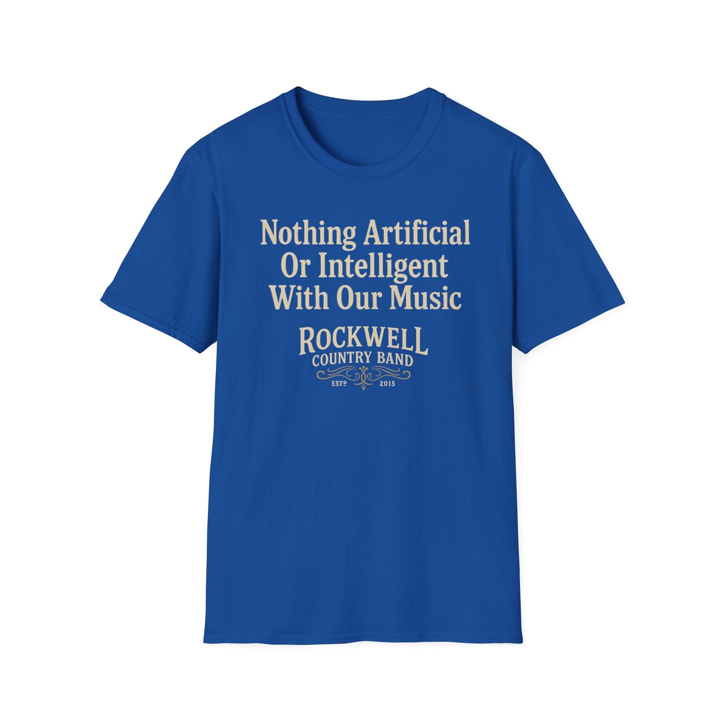 Nothing Artificial - Rockwell Country Band Unisex Softstyle T-Shirt