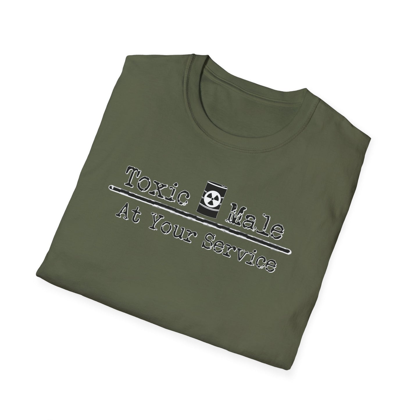 Toxic Male: At Your Service NL Unisex Softstyle T-Shirt