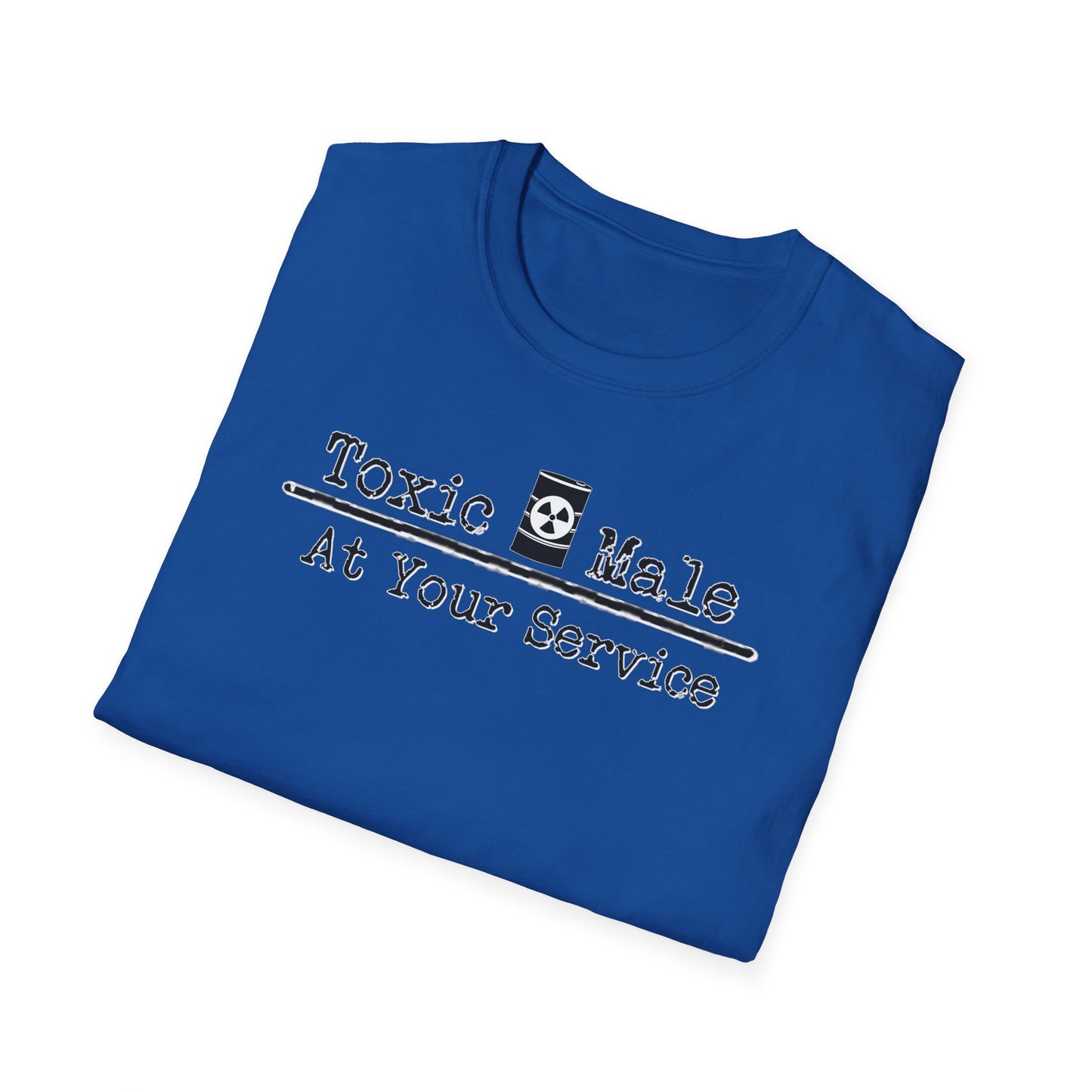 Toxic Male: At Your Service NL Unisex Softstyle T-Shirt