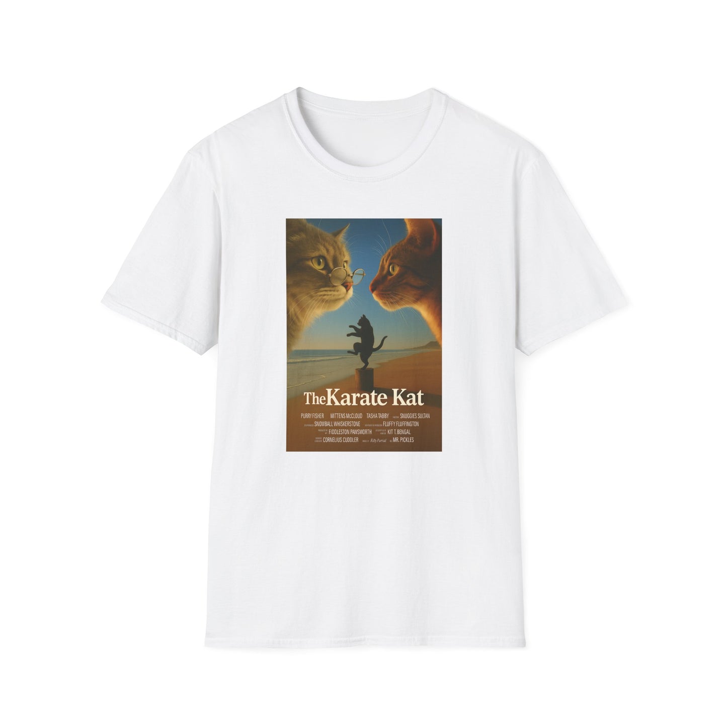 The Karate Kat Movie Unisex Softstyle T-Shirt