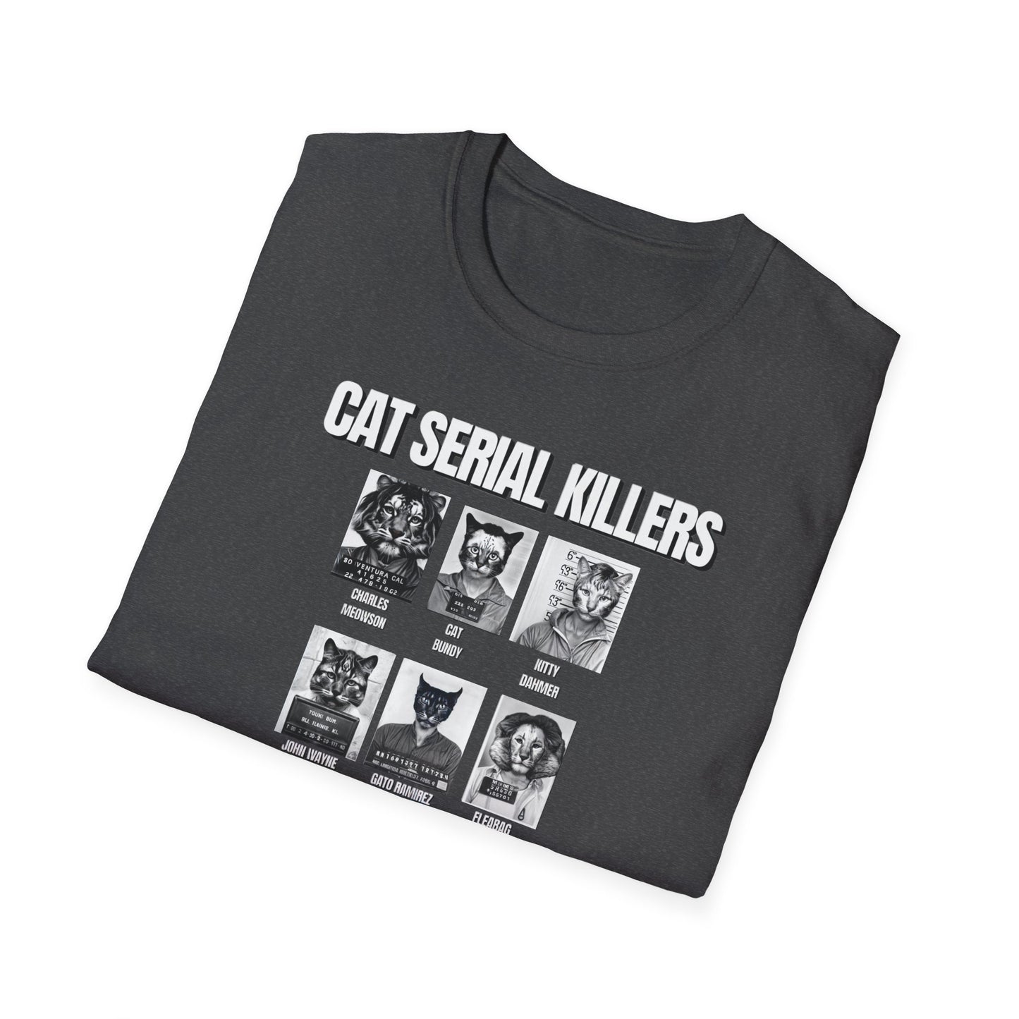 Cat Serial Killers NL Unisex Softstyle T-Shirt
