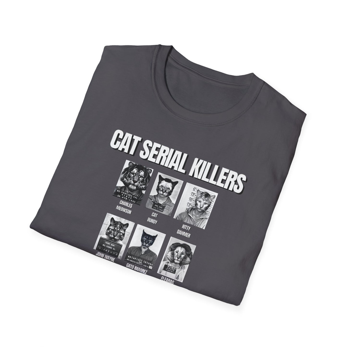 Cat Serial Killers NL Unisex Softstyle T-Shirt