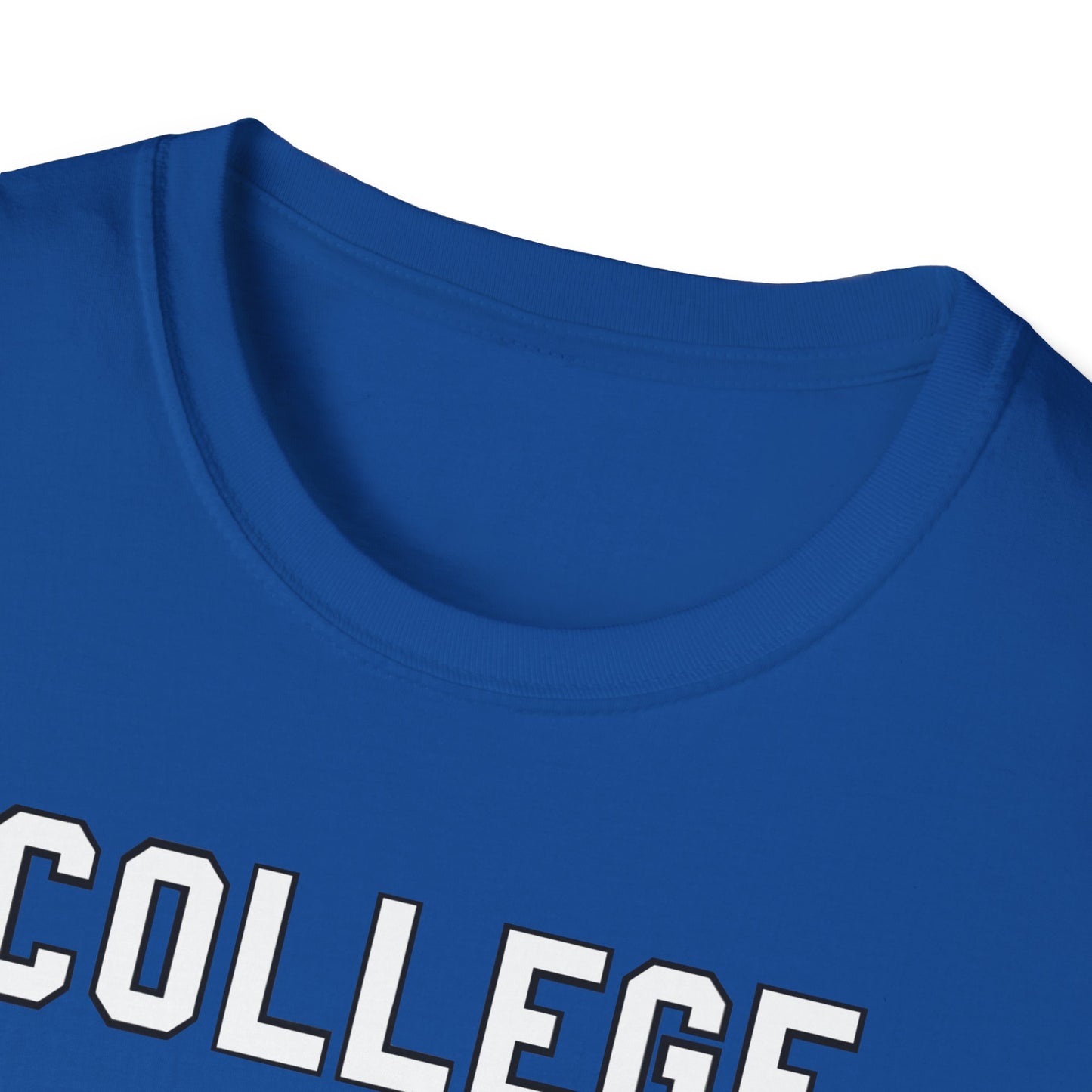 College Is A Scam NL Unisex Softstyle T-Shirt