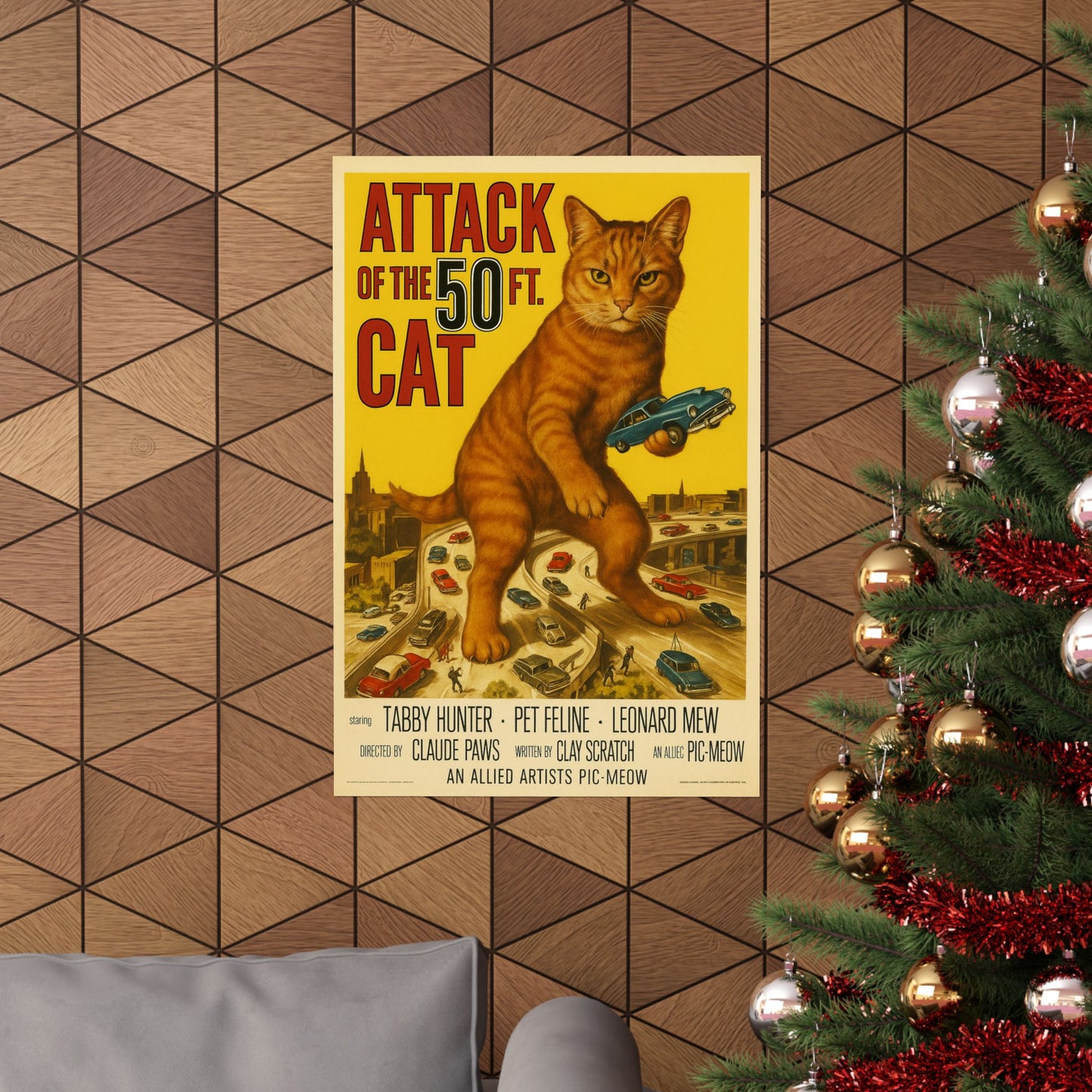 Attack Of The 50 FT Cat Movie Poster