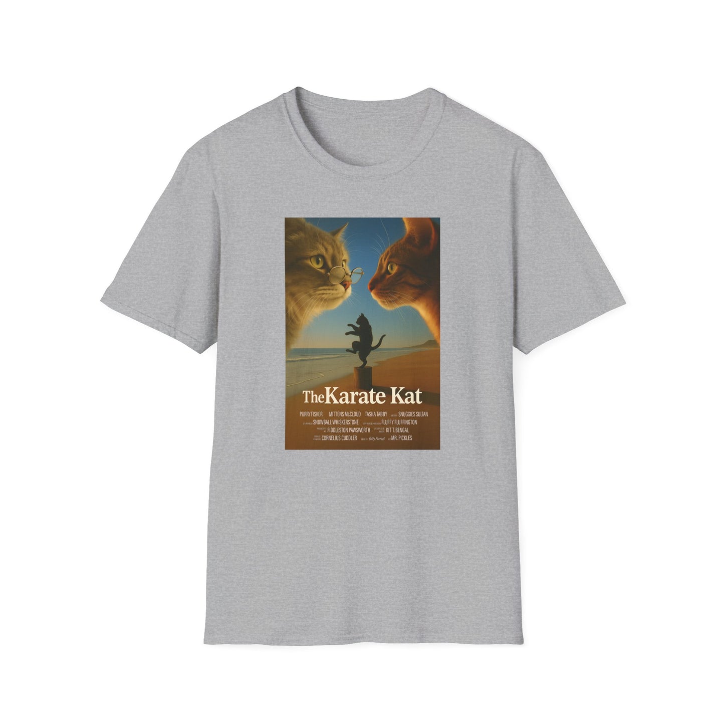 The Karate Kat Movie Unisex Softstyle T-Shirt