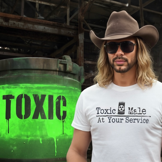 Toxic Male: At Your Service NL Unisex Softstyle T-Shirt