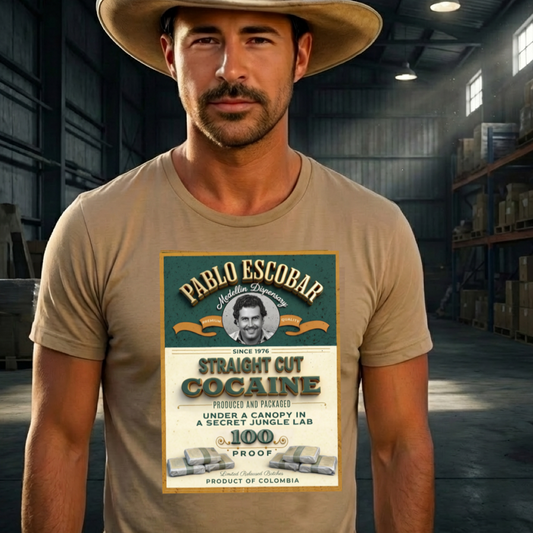 Don Pablo Escobar: Medellin Dispensary Unisex Softstyle T-Shirt