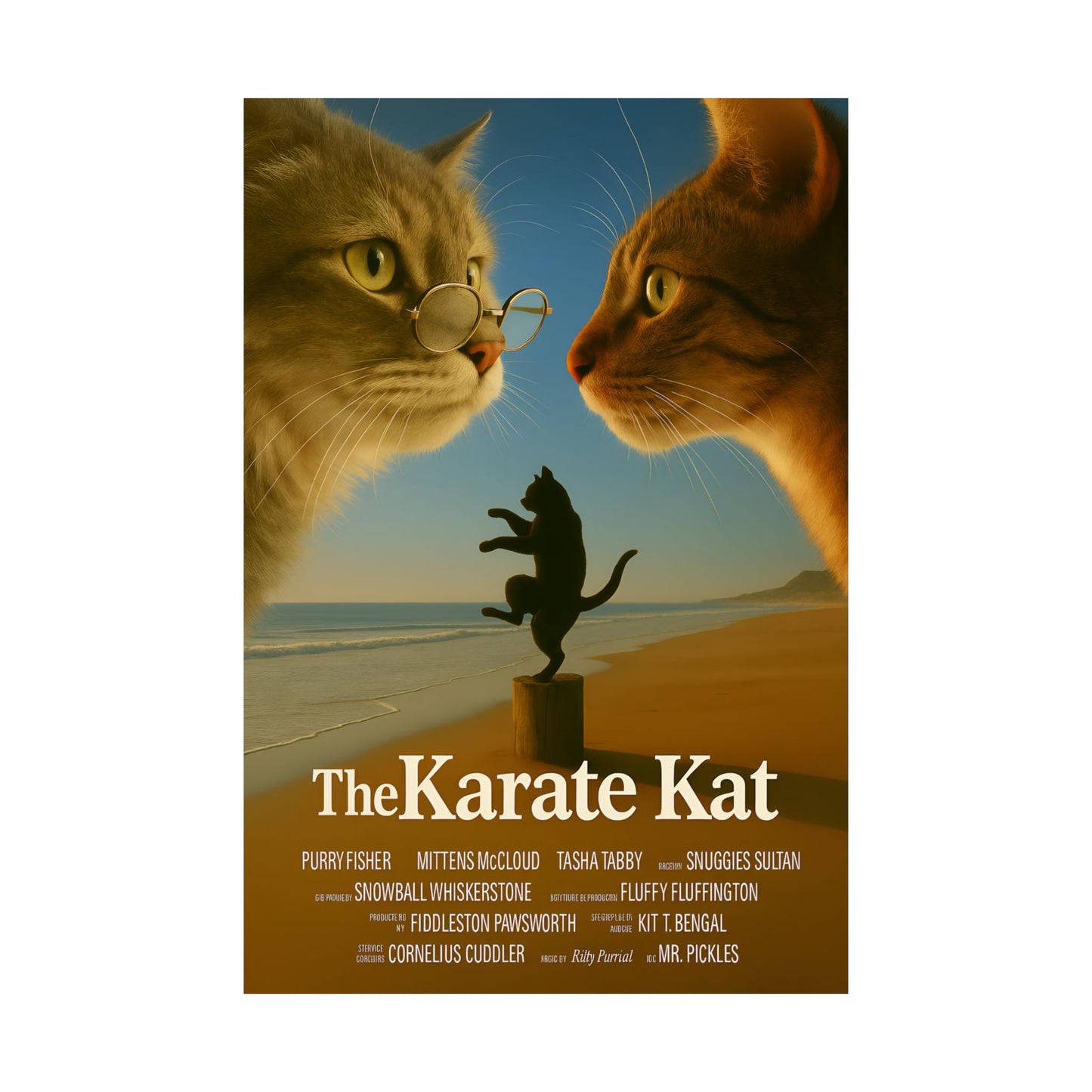 The Karate Kat Cat Movie Poster