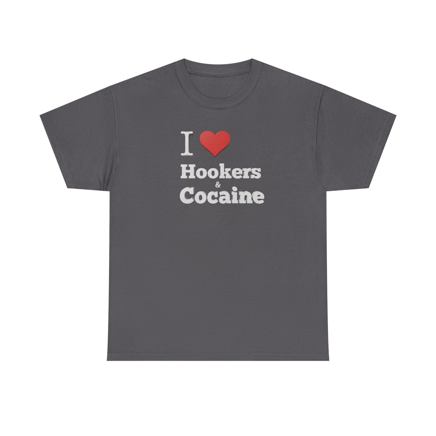 I Love Hook & Coke Unisex Heavy Cotton Tee